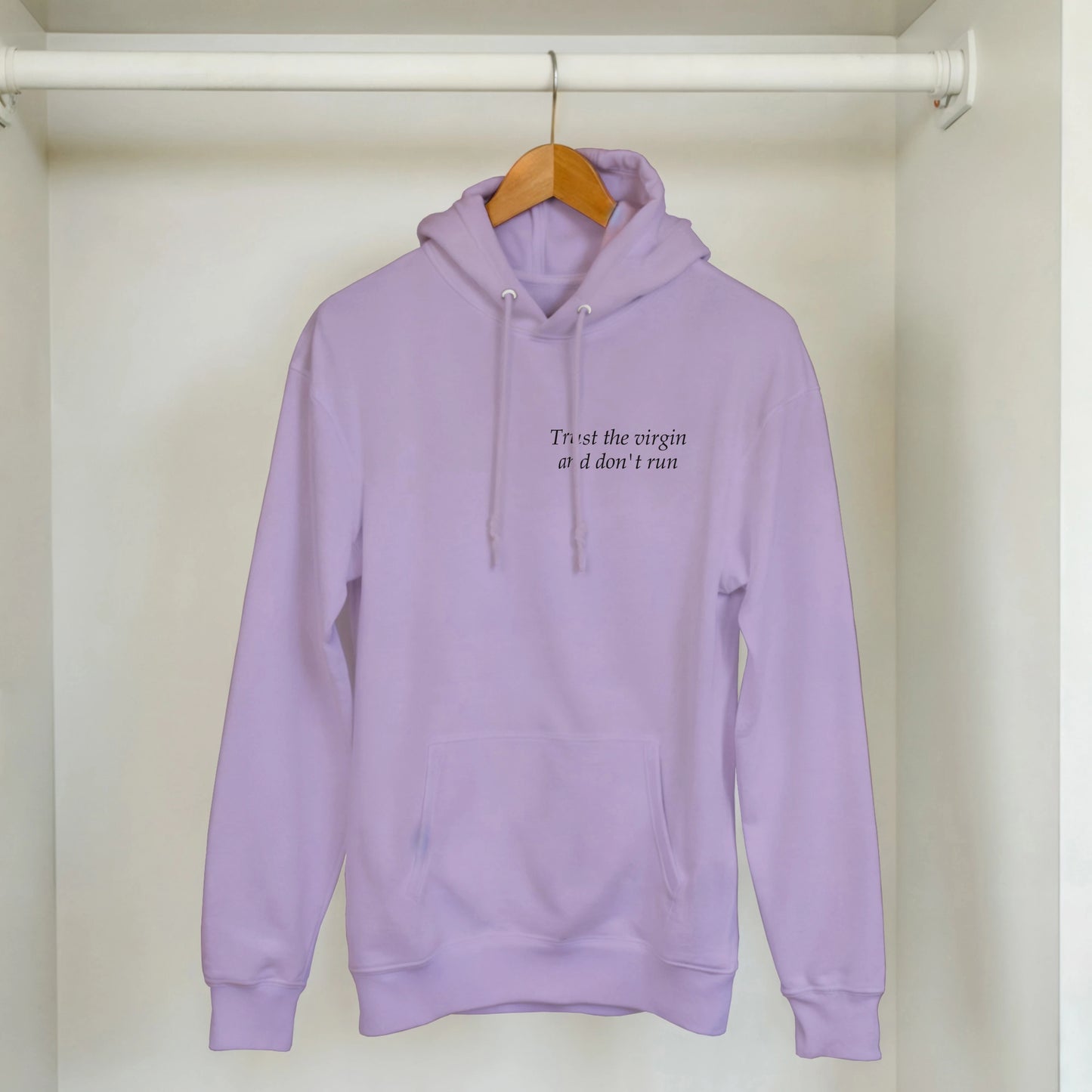 Trust the virgin and don't run - Hoodie