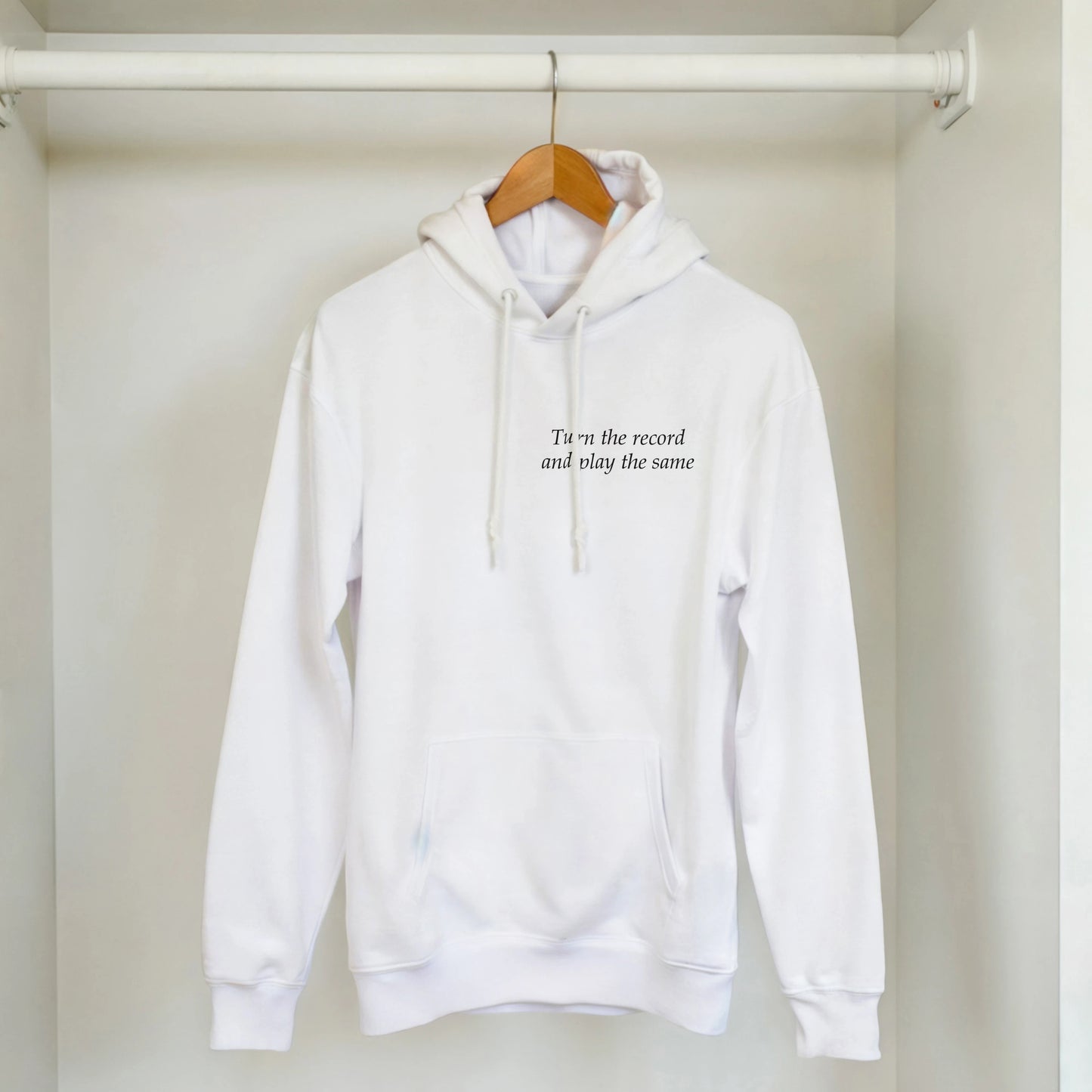 Turn the record and play the same - Hoodie