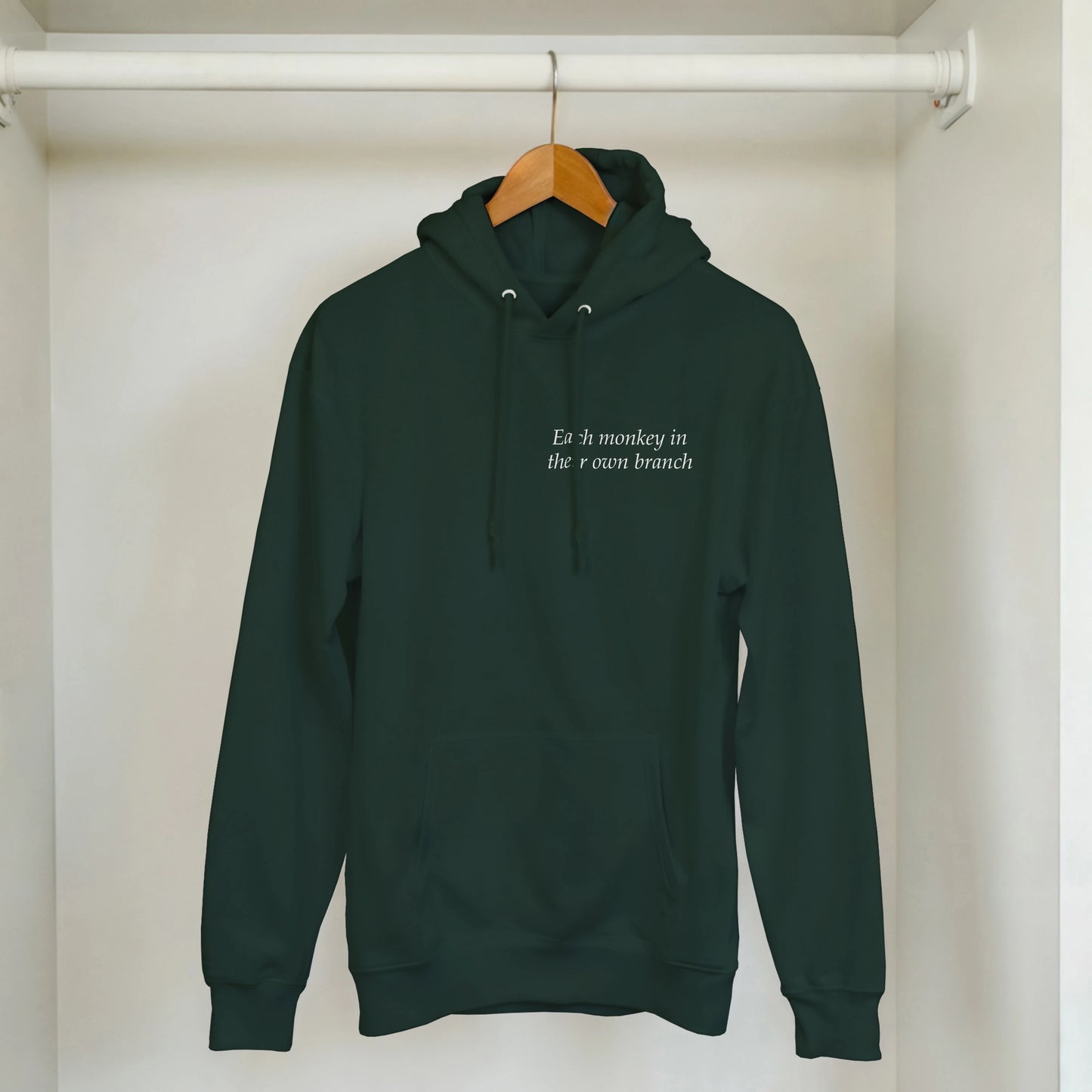Each monkey in their own branch - Hoodie