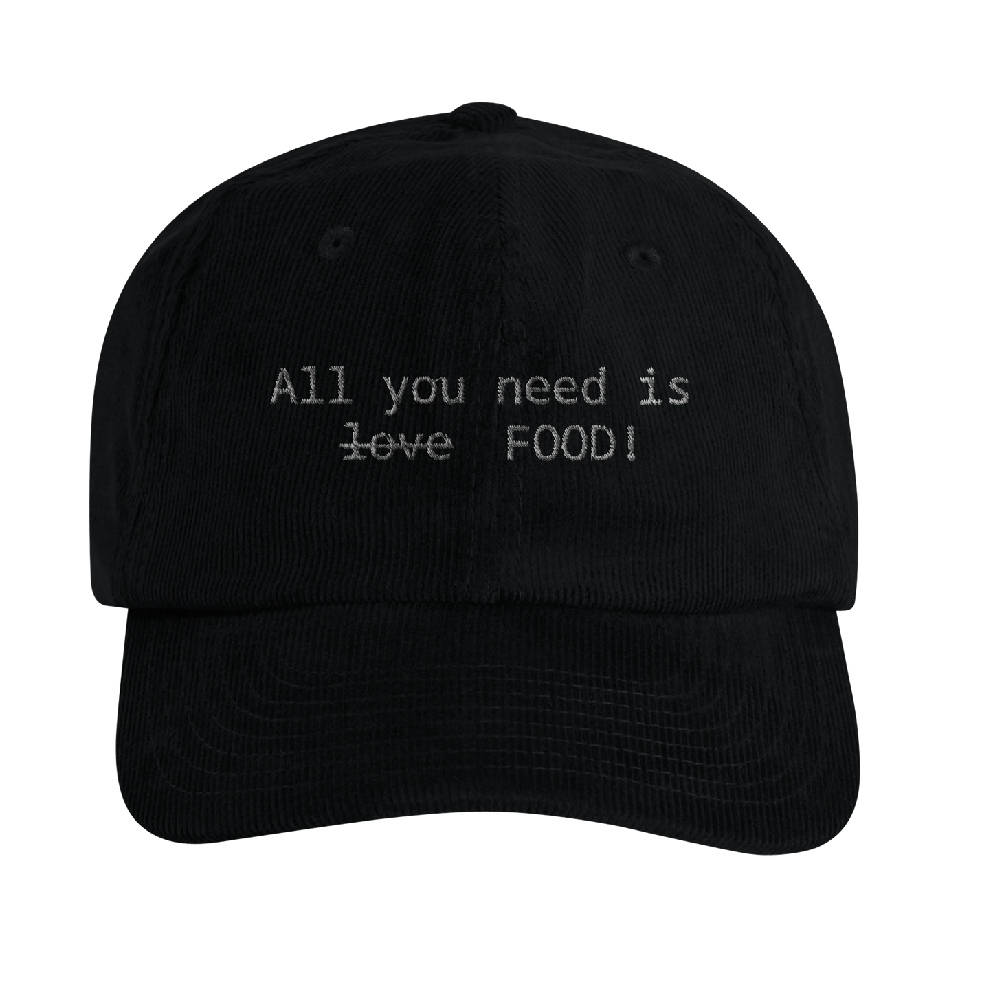 All you need is... FOOD- Cap