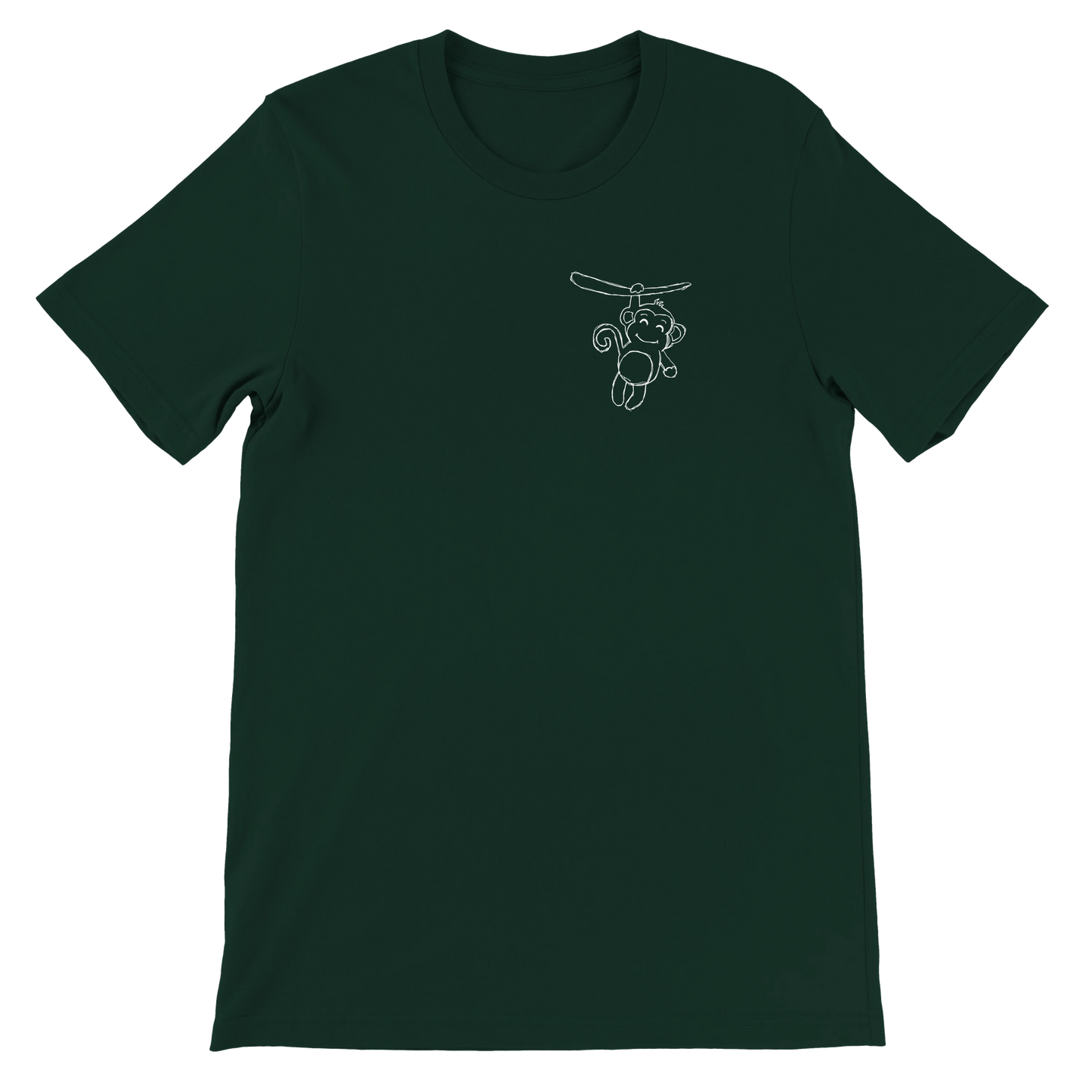 Each monkey in their own branch - T-shirt