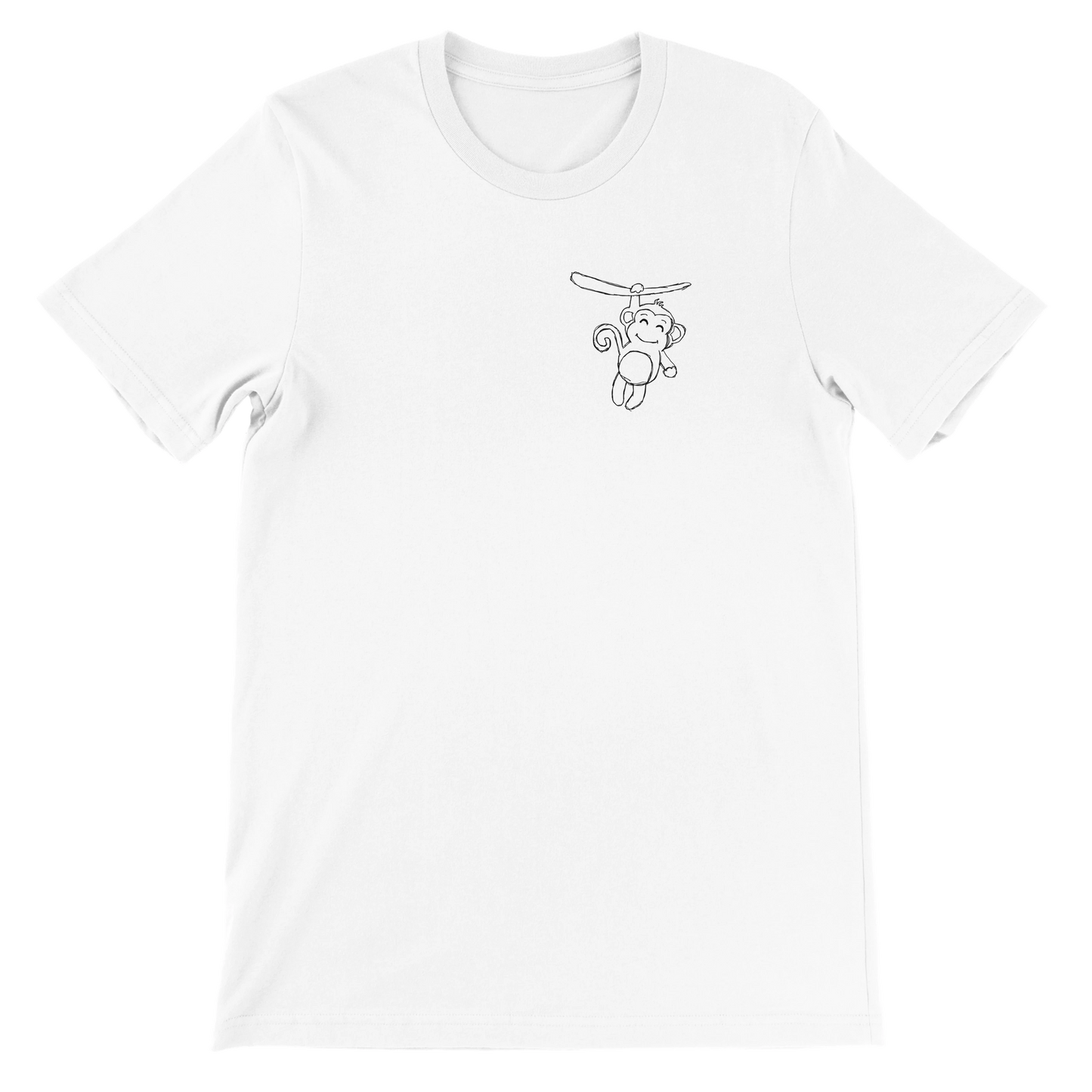 Each monkey in their own branch - T-shirt