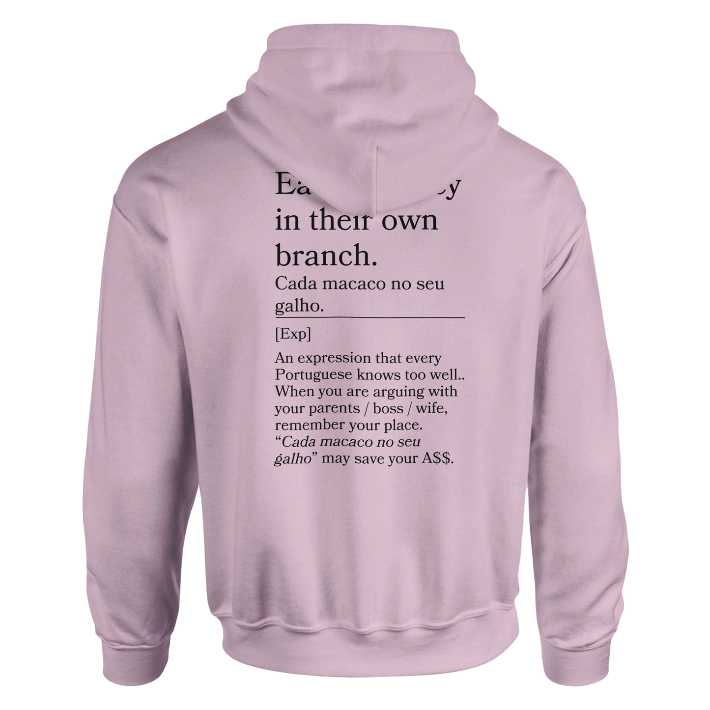 Each monkey in their own branch - Hoodie
