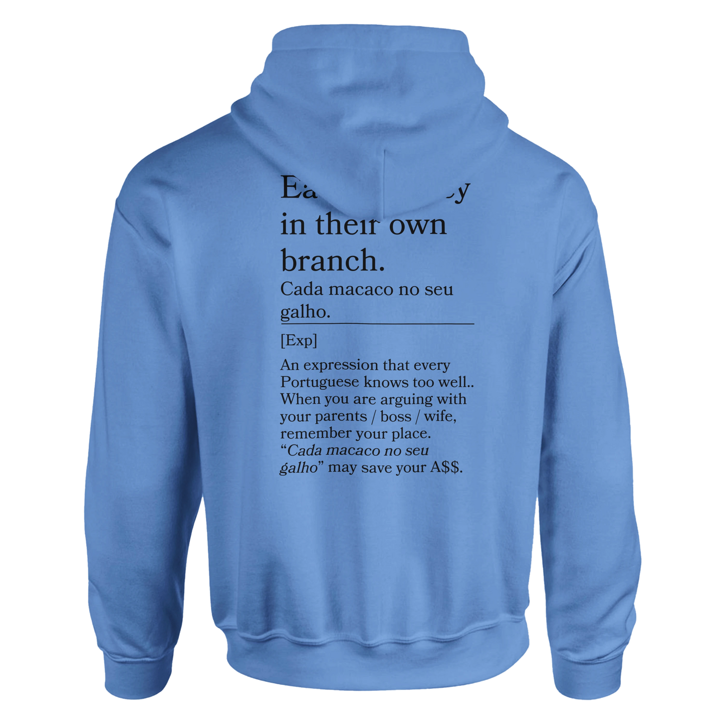 Each monkey in their own branch - Hoodie