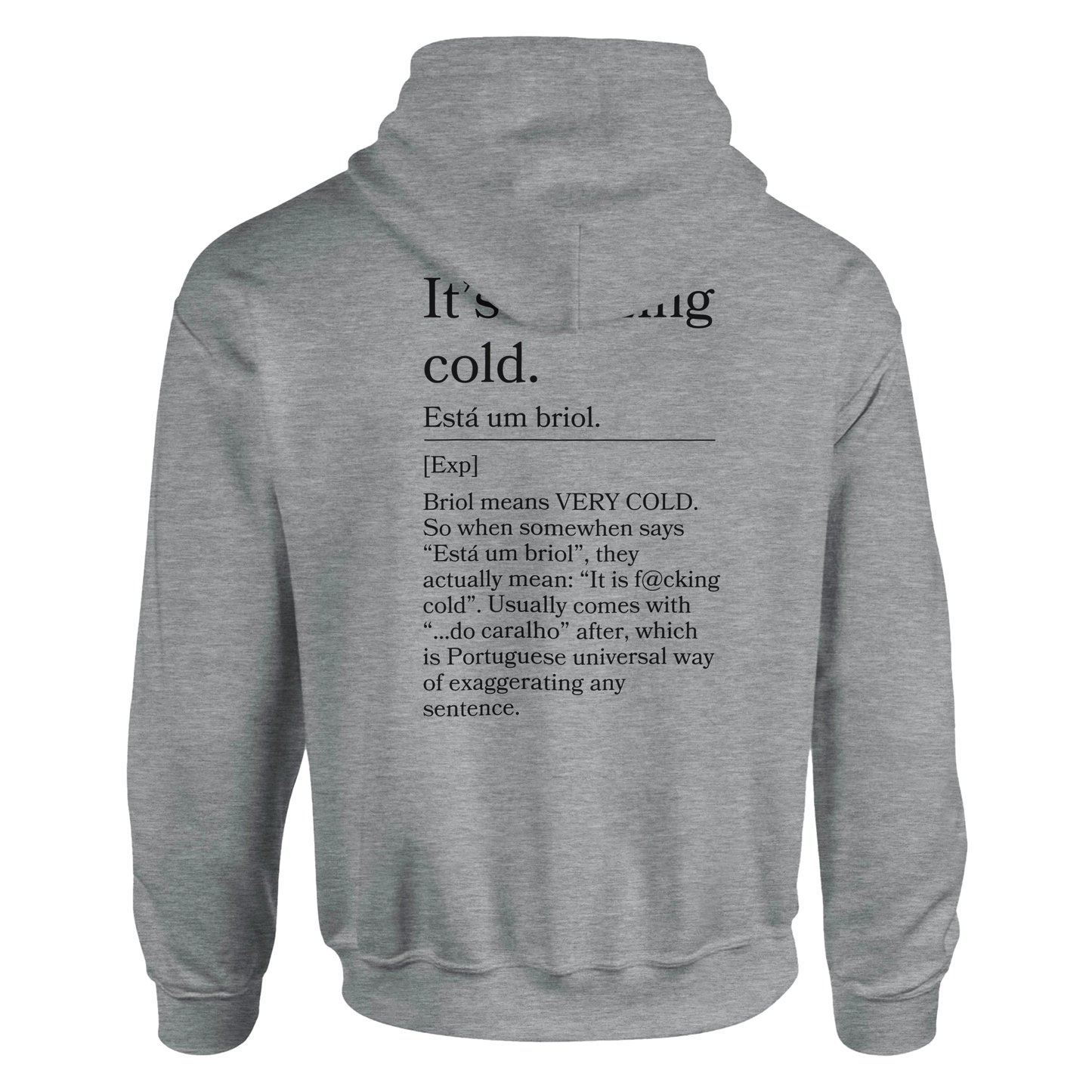 It's Freezing Cold - Hoodie
