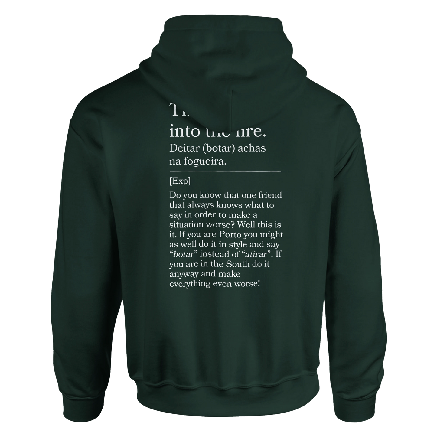 Throw sticks into the fire - Hoodie