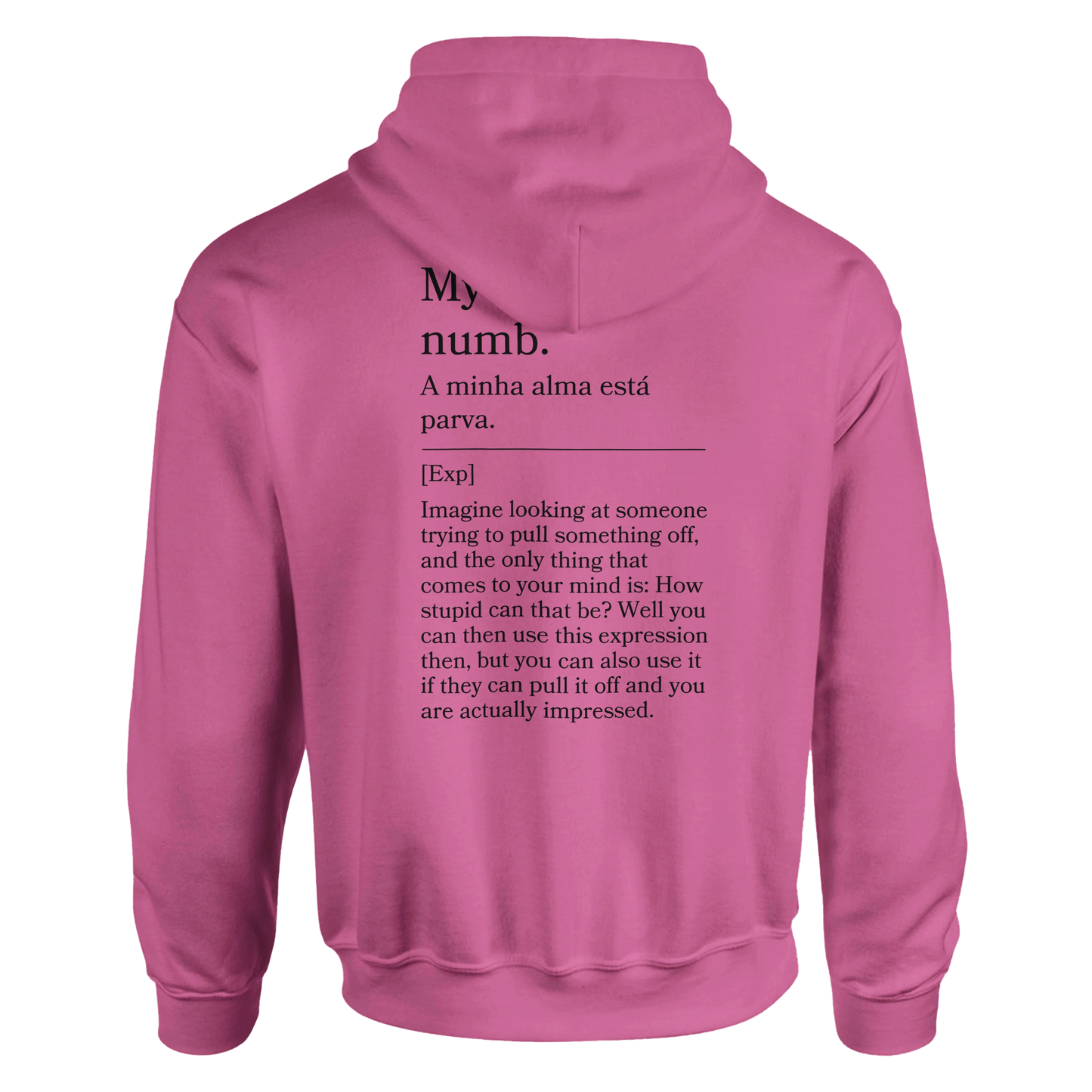 My soul is numb - Hoodie