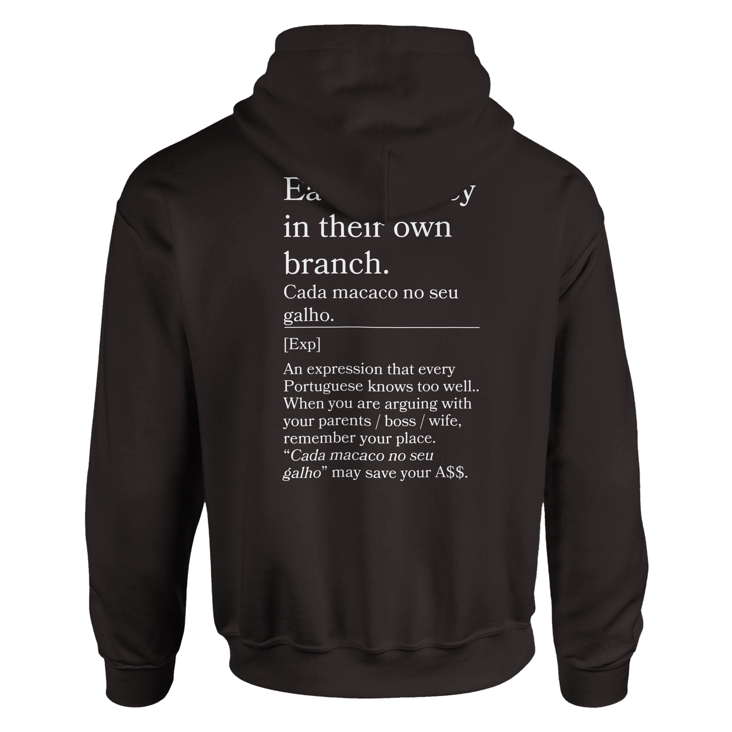 Each monkey in their own branch - Hoodie