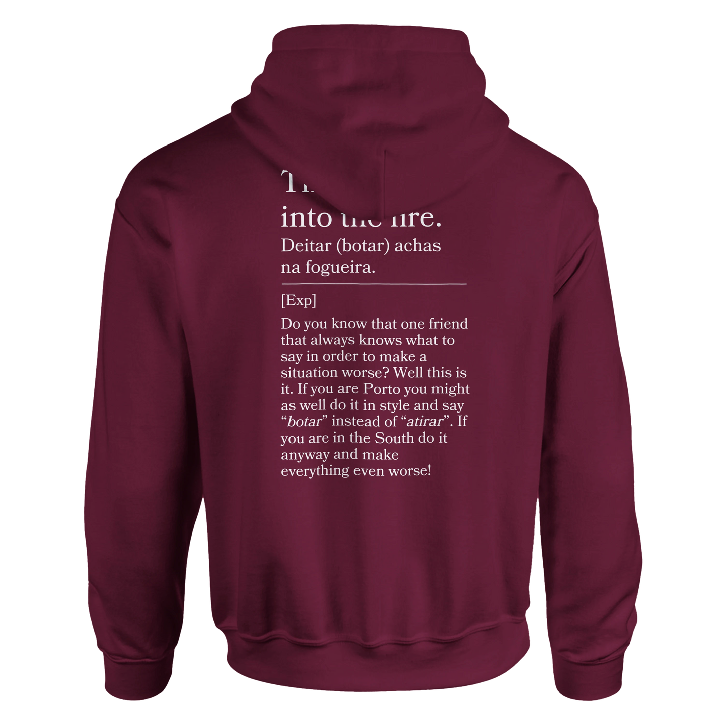 Throw sticks into the fire - Hoodie