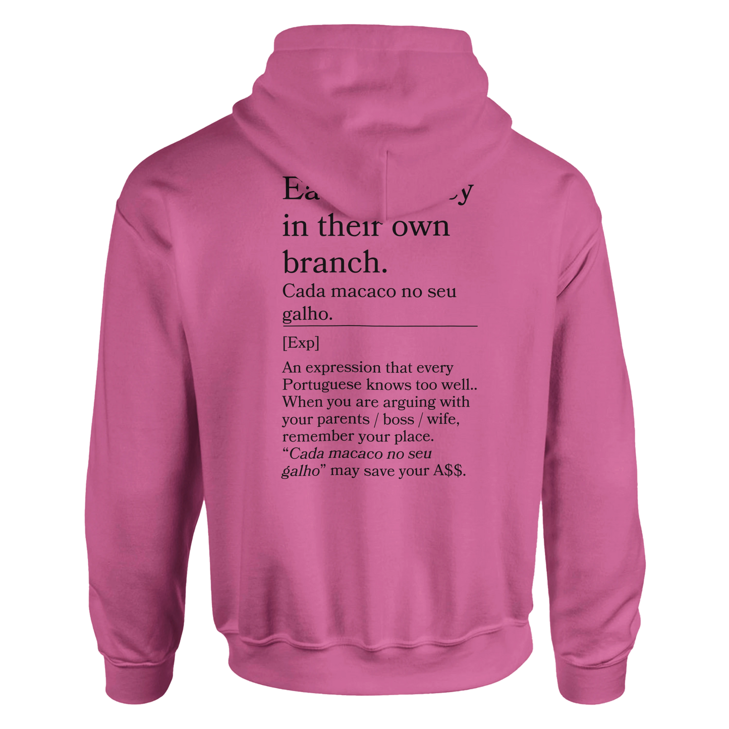 Each monkey in their own branch - Hoodie