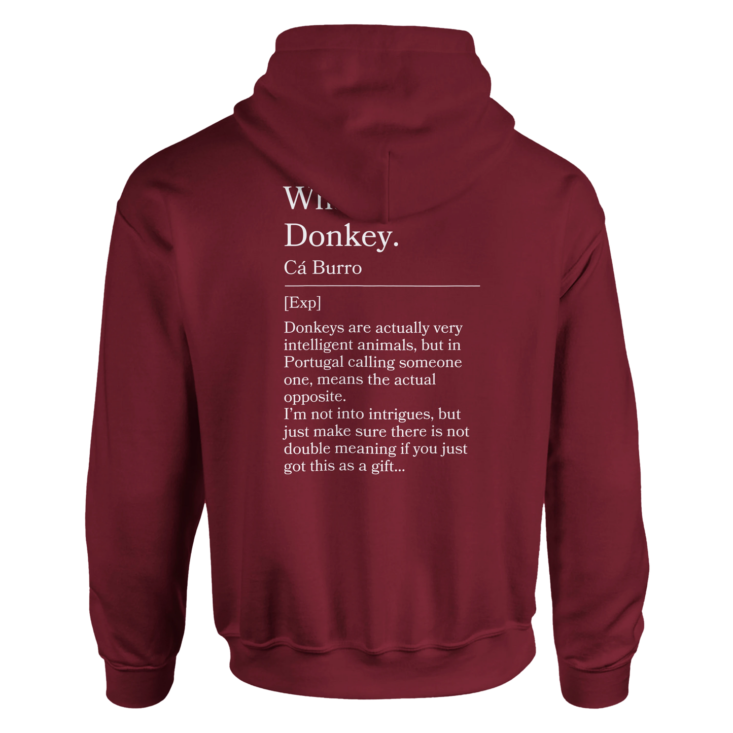 What a donkey - Hoodie