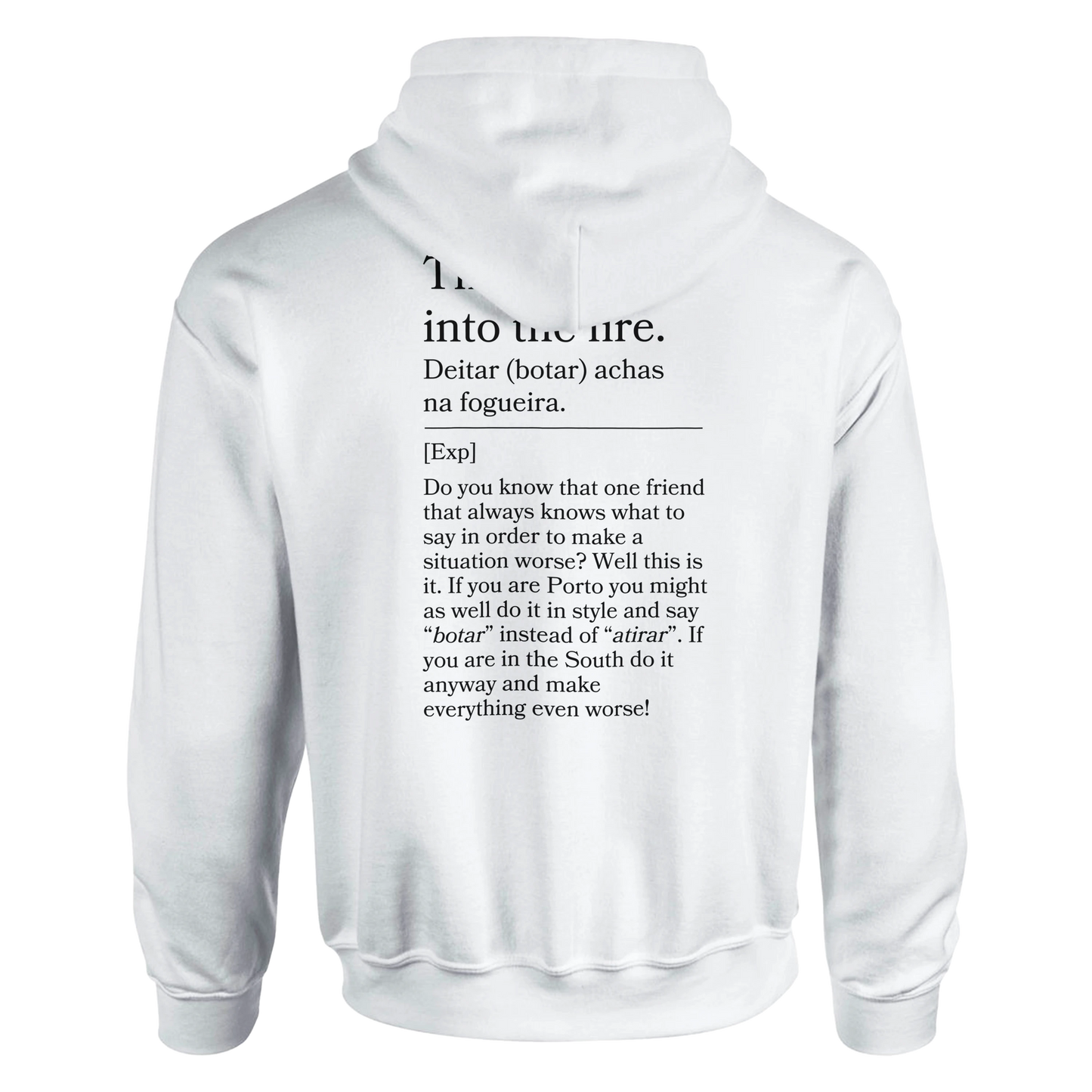 Throw sticks into the fire - Hoodie