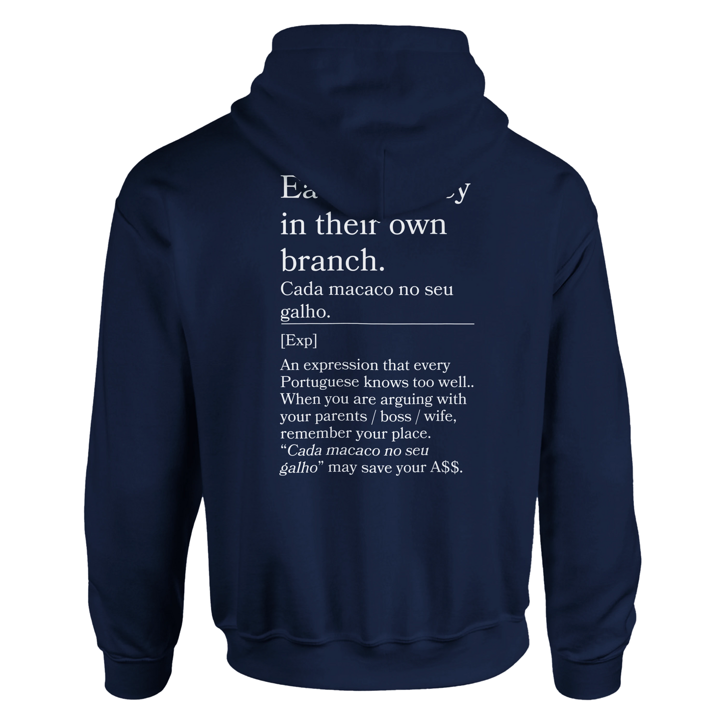 Each monkey in their own branch - Hoodie