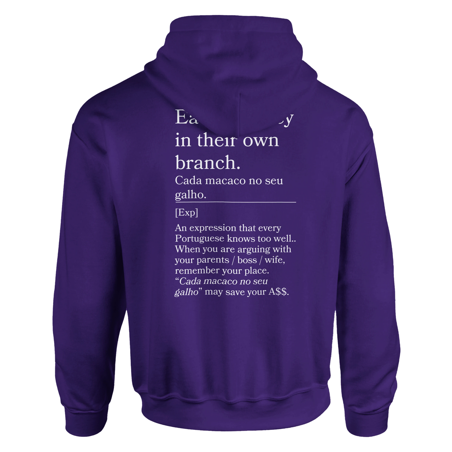 Each monkey in their own branch - Hoodie