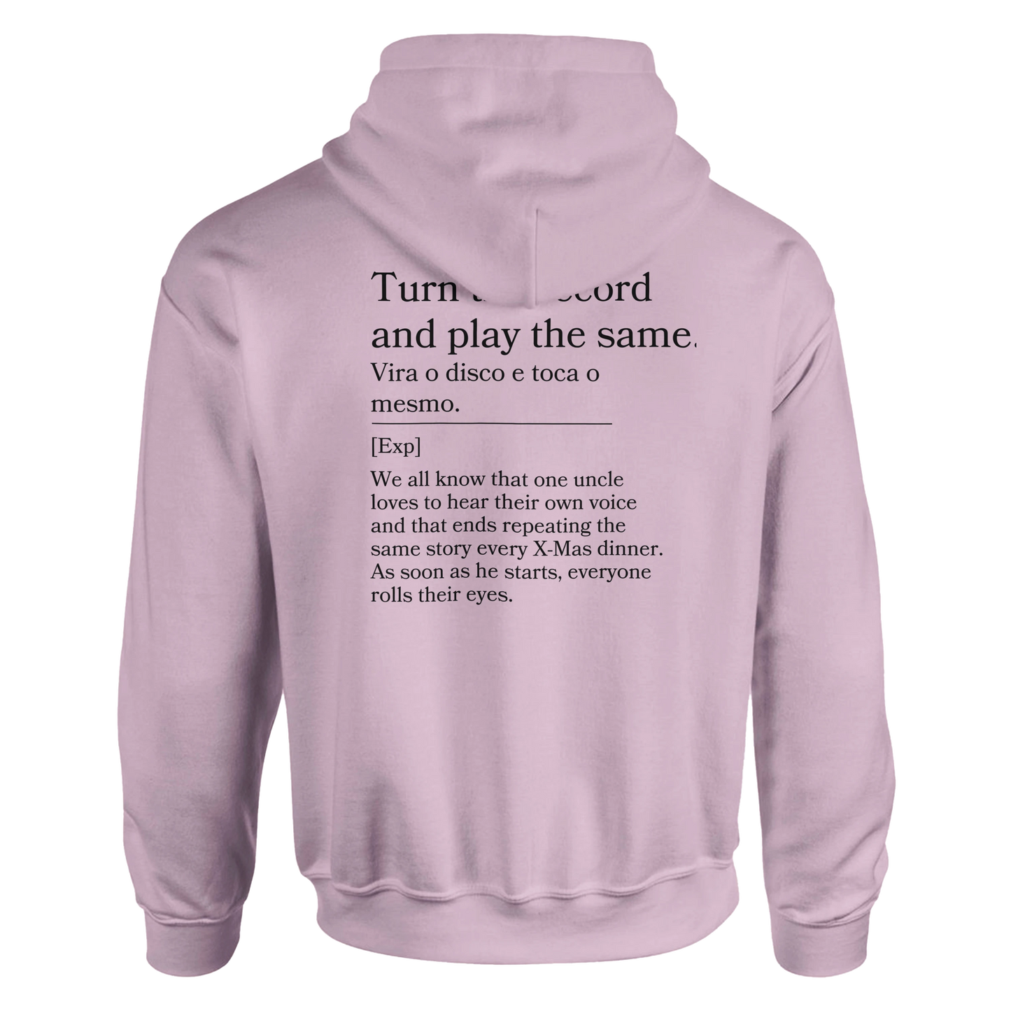 Turn the record and play the same - Hoodie