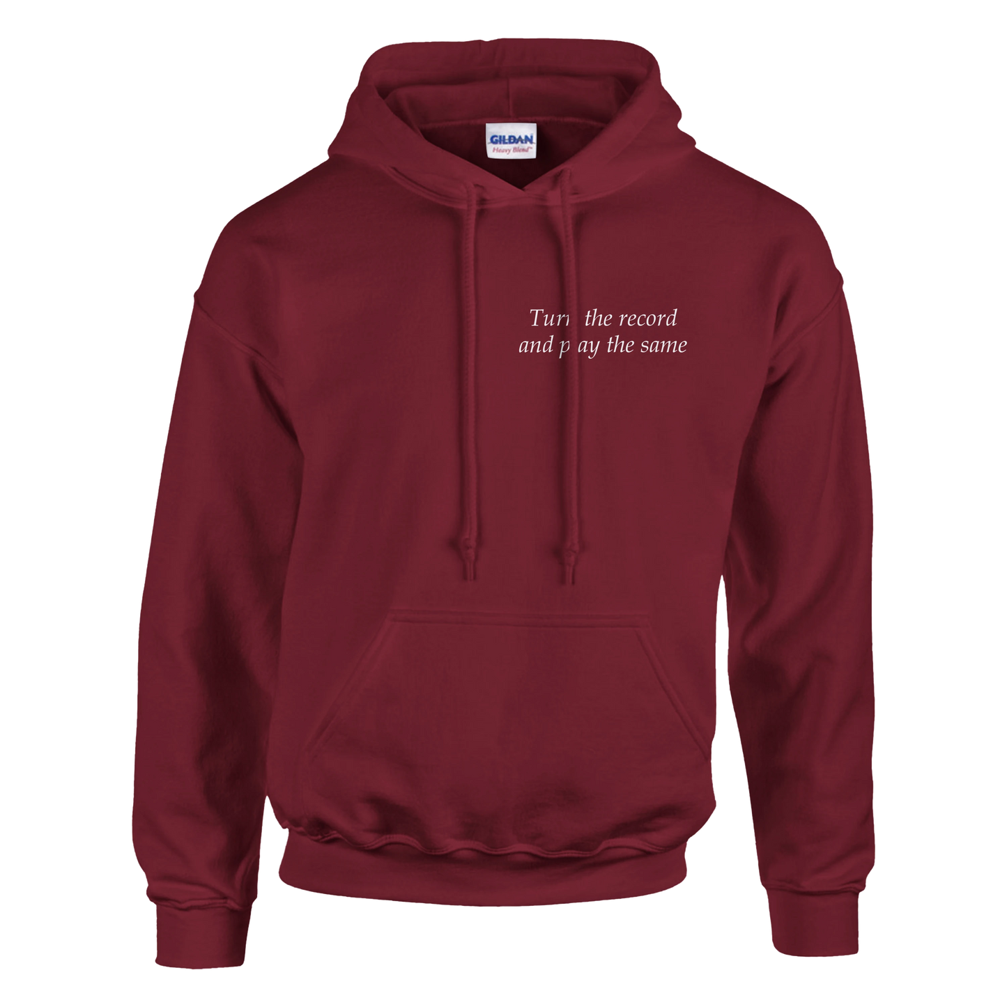 Turn the record and play the same - Hoodie