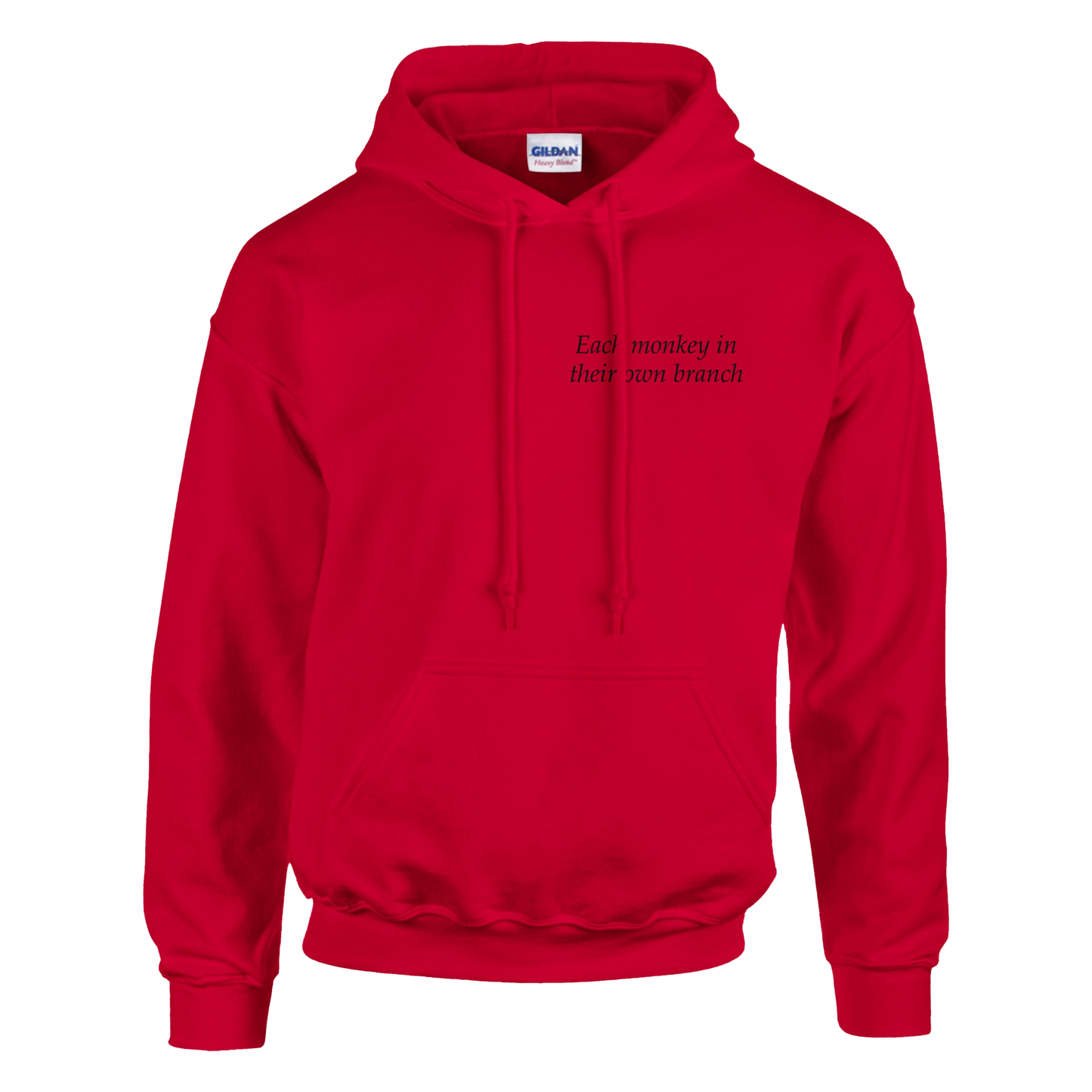 Each monkey in their own branch - Hoodie
