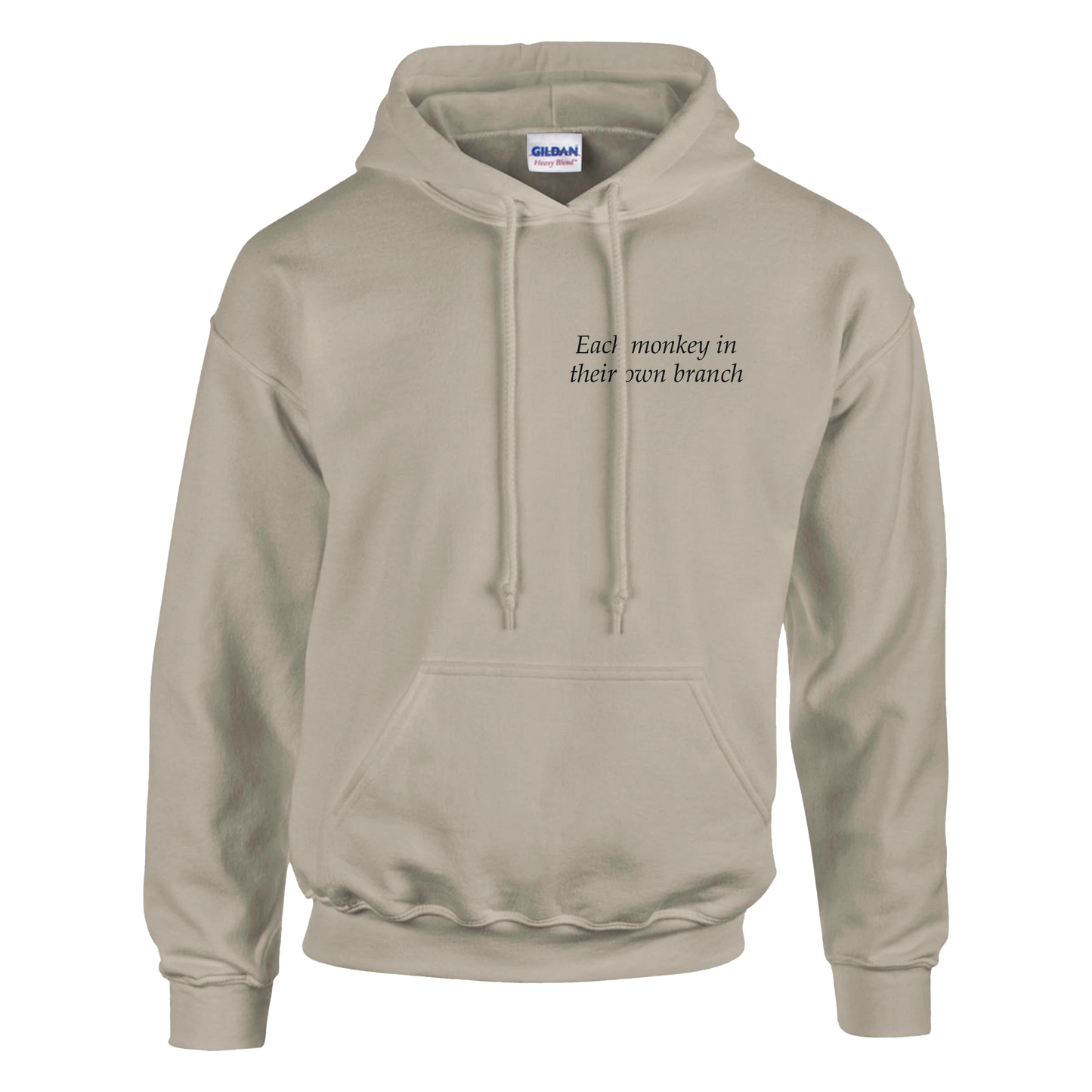 Each monkey in their own branch - Hoodie