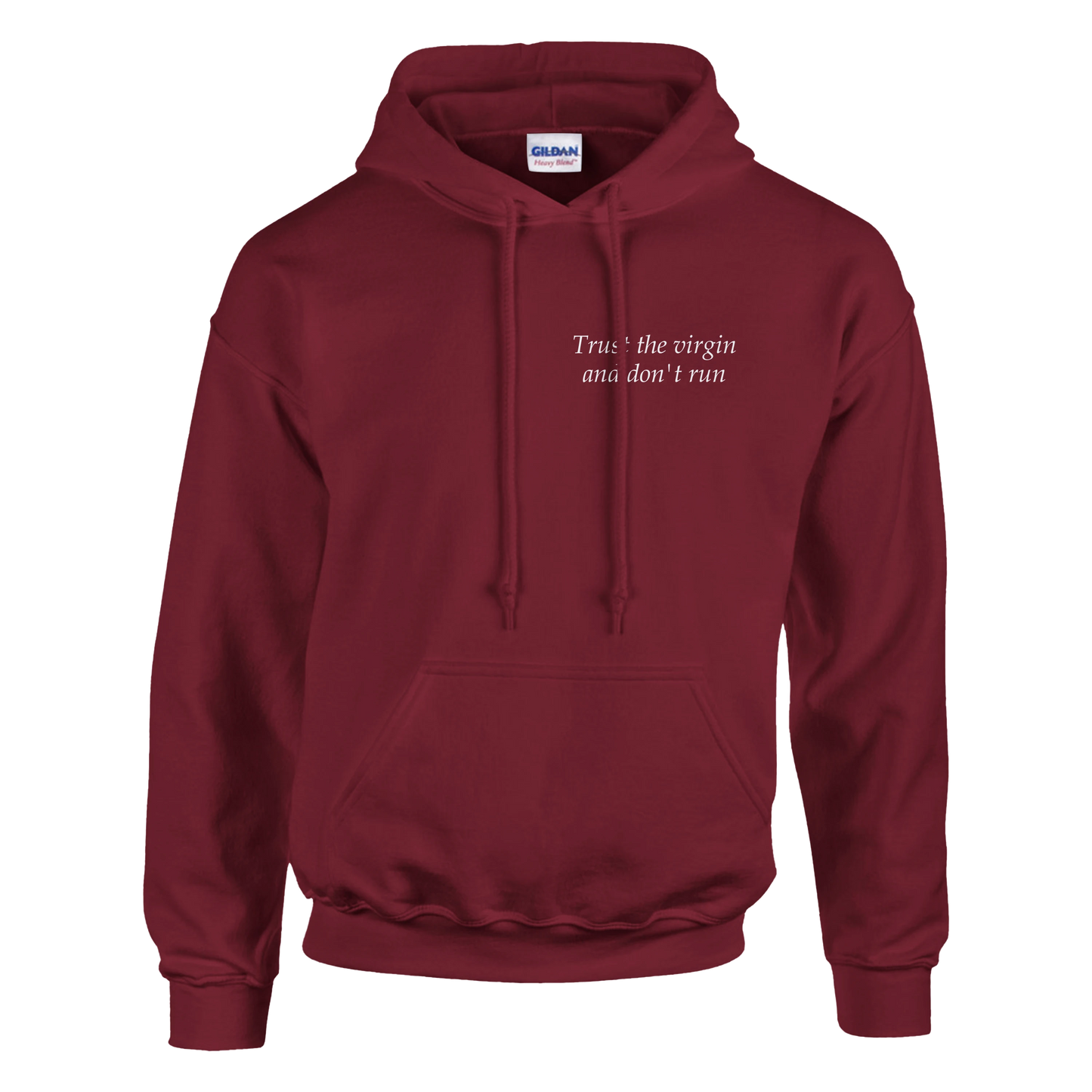 Trust the virgin and don't run - Hoodie
