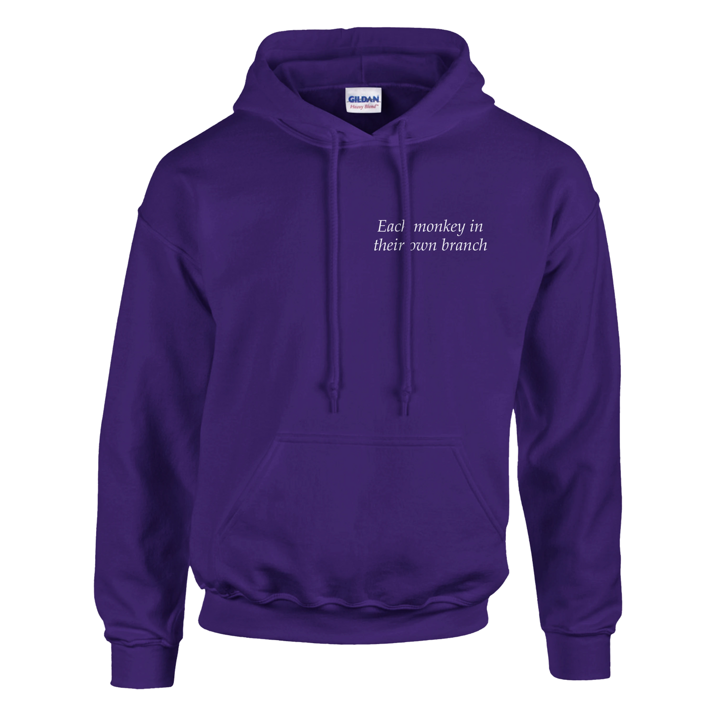 Each monkey in their own branch - Hoodie