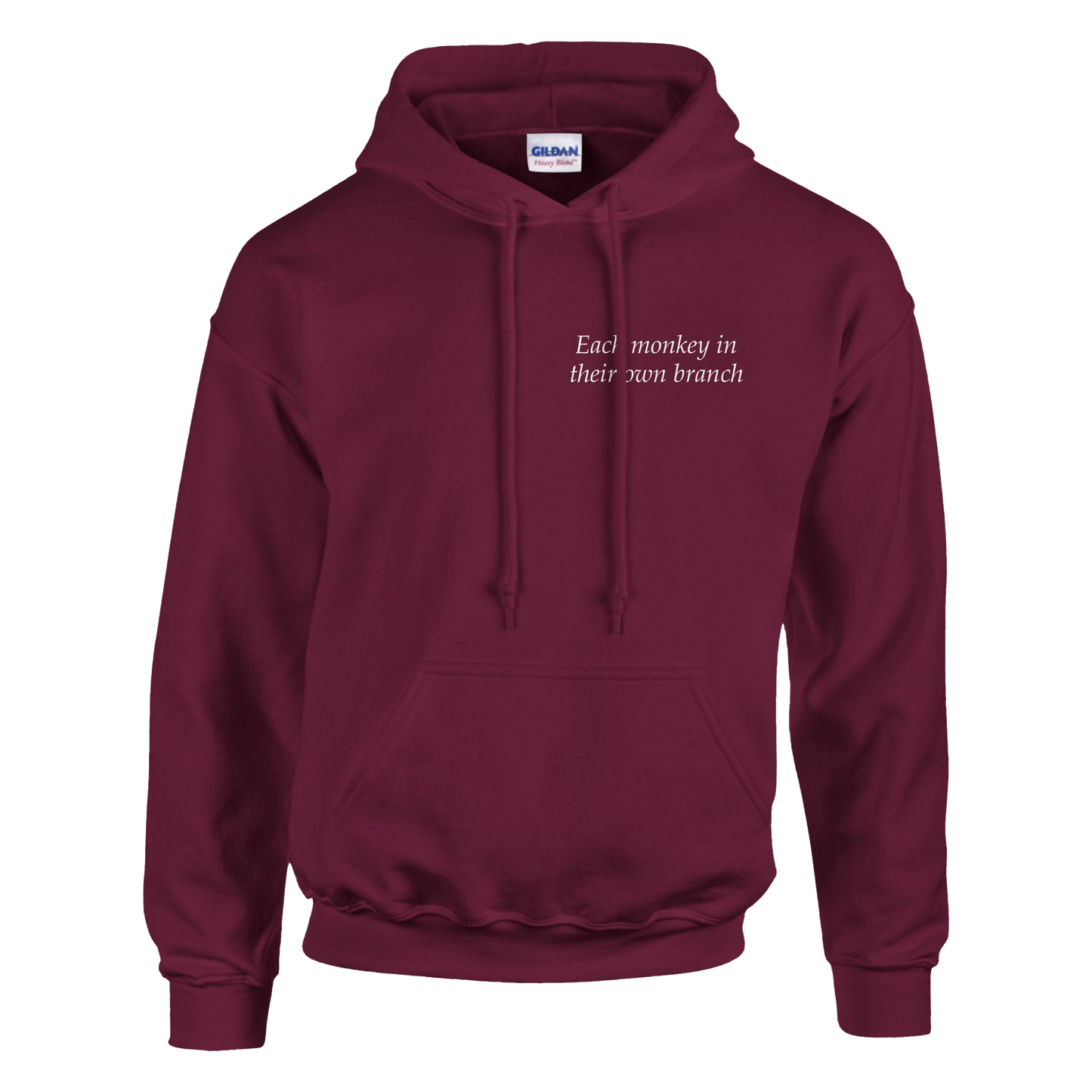 Each monkey in their own branch - Hoodie