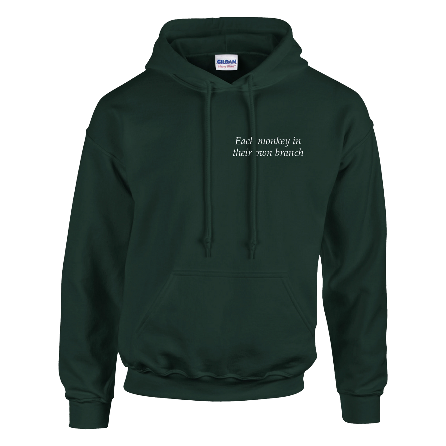 Each monkey in their own branch - Hoodie