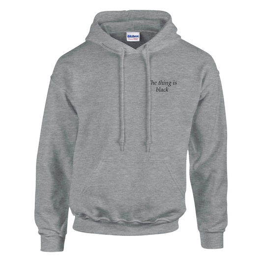 The thing is black - Hoodie
