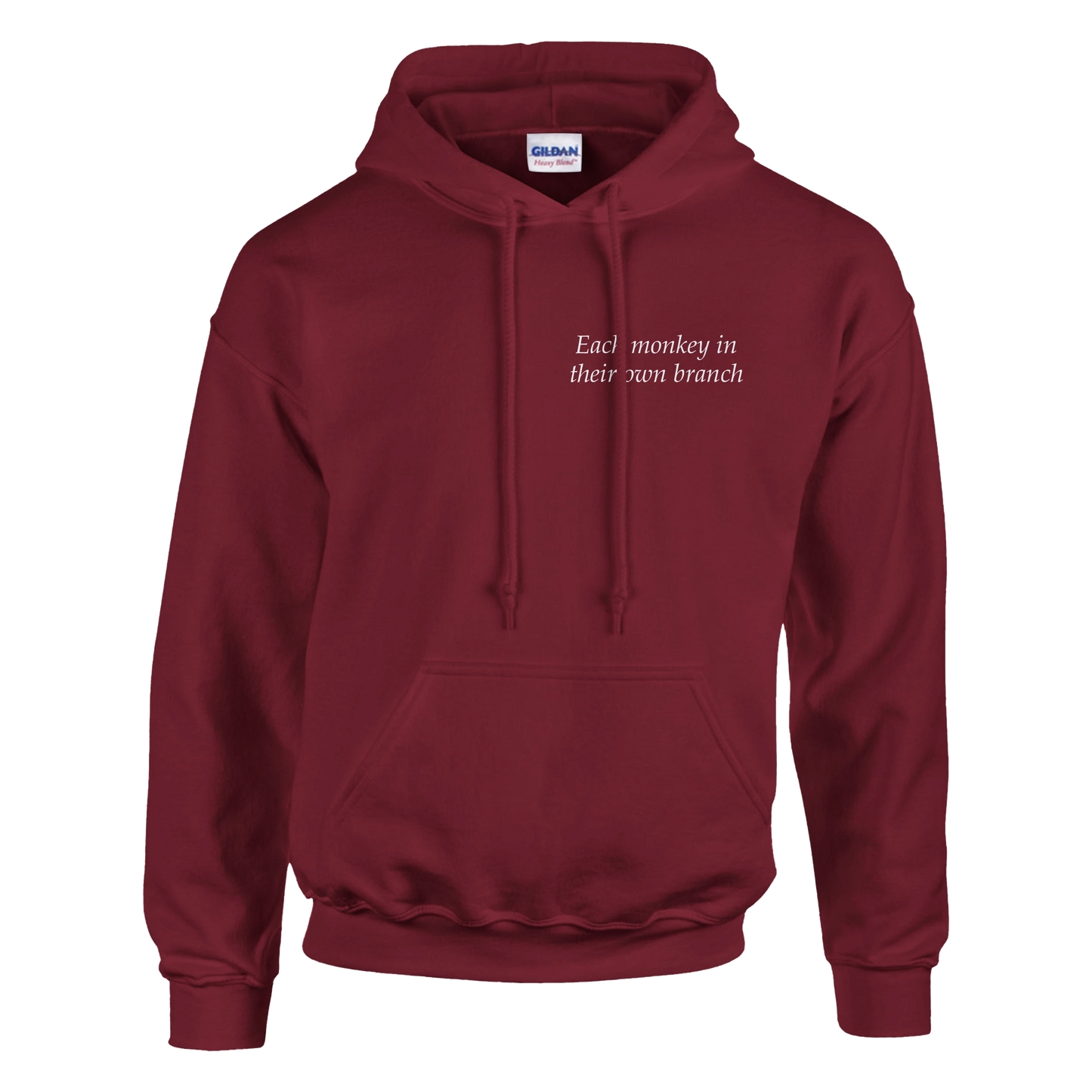 Each monkey in their own branch - Hoodie