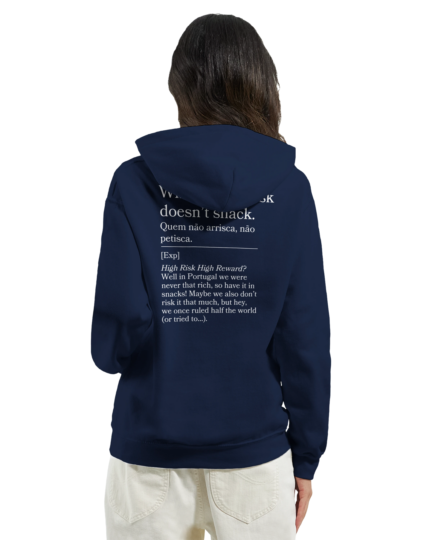 Who doesn't risk, doesn't snack - Hoodie