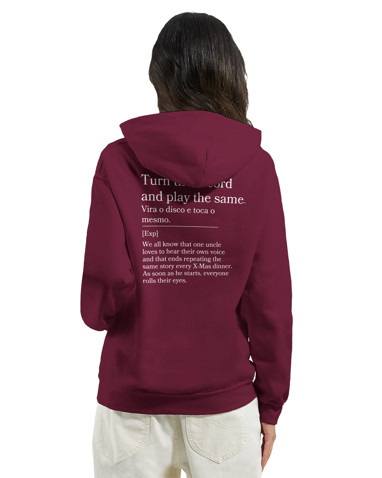 Turn the record and play the same - Hoodie