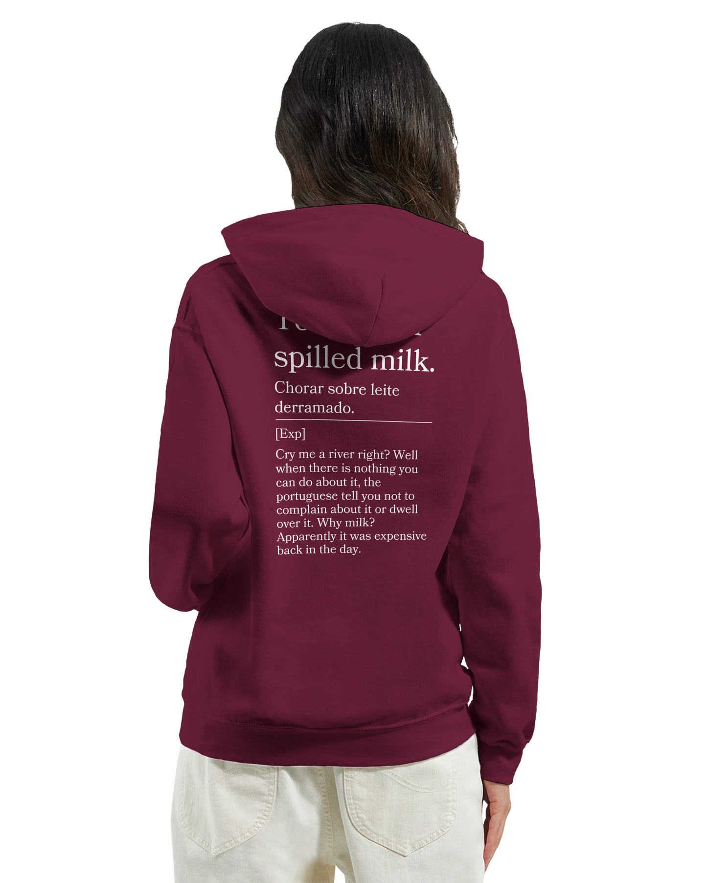 To cry over spilled milk - Hoodie