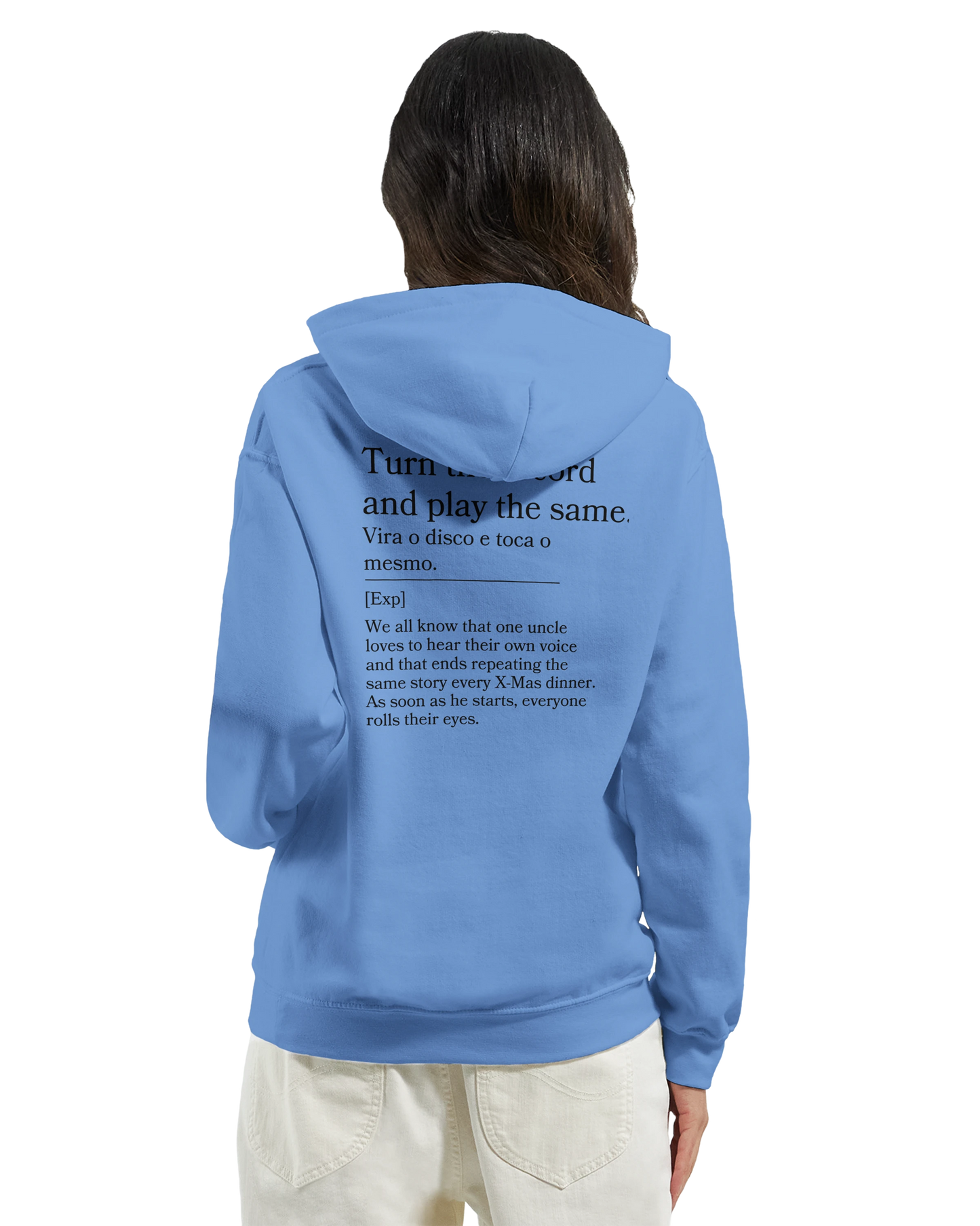 Turn the record and play the same - Hoodie