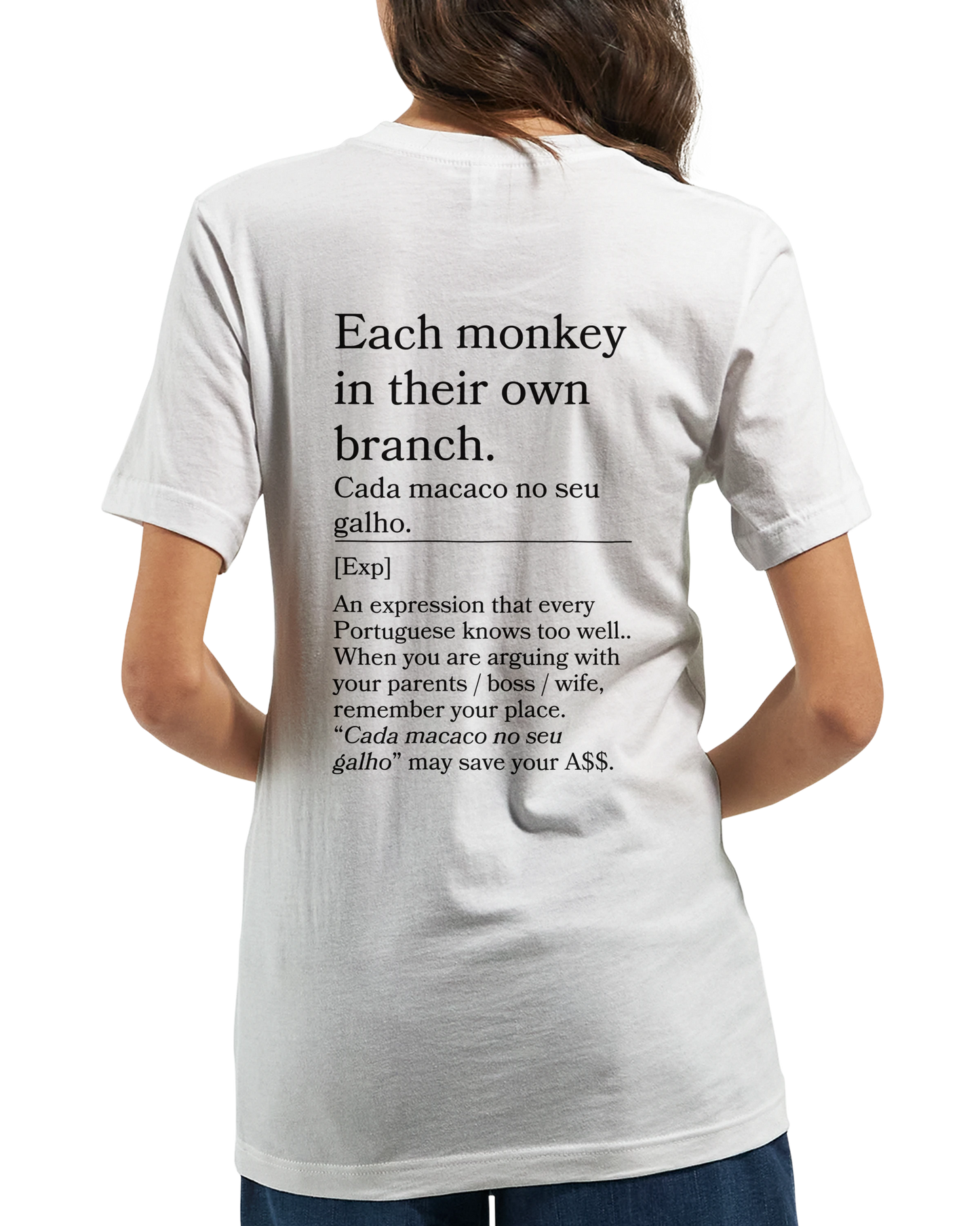 Each monkey in their own branch - T-shirt