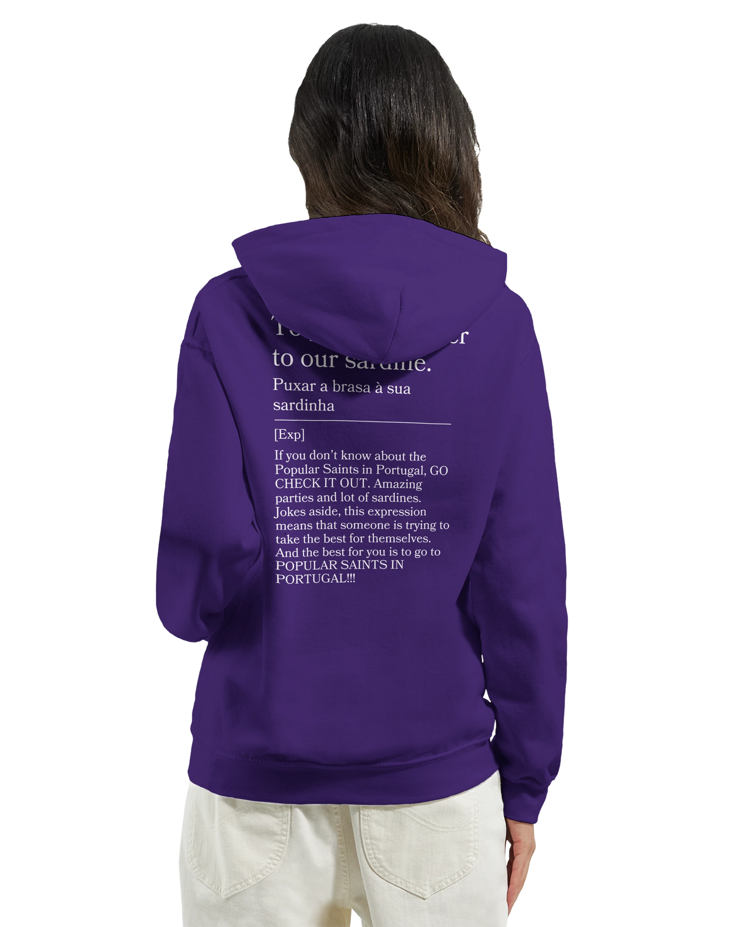 To pull the ember to our sardine - Hoodie