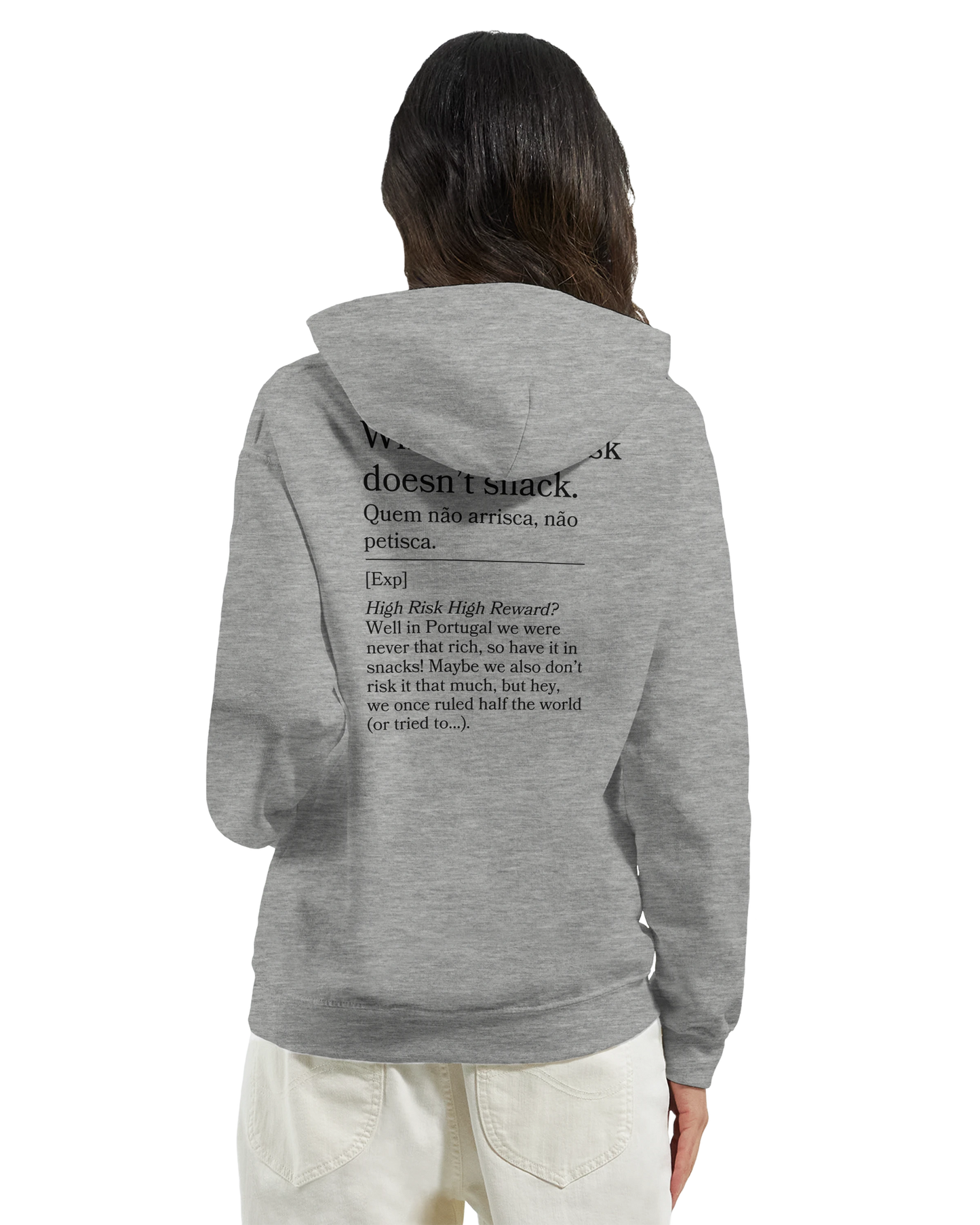 Who doesn't risk, doesn't snack - Hoodie