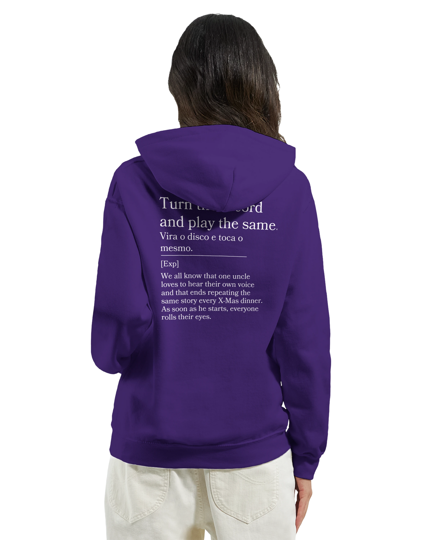 Turn the record and play the same - Hoodie