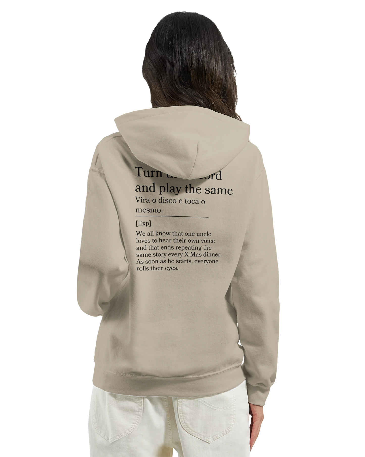 Turn the record and play the same - Hoodie