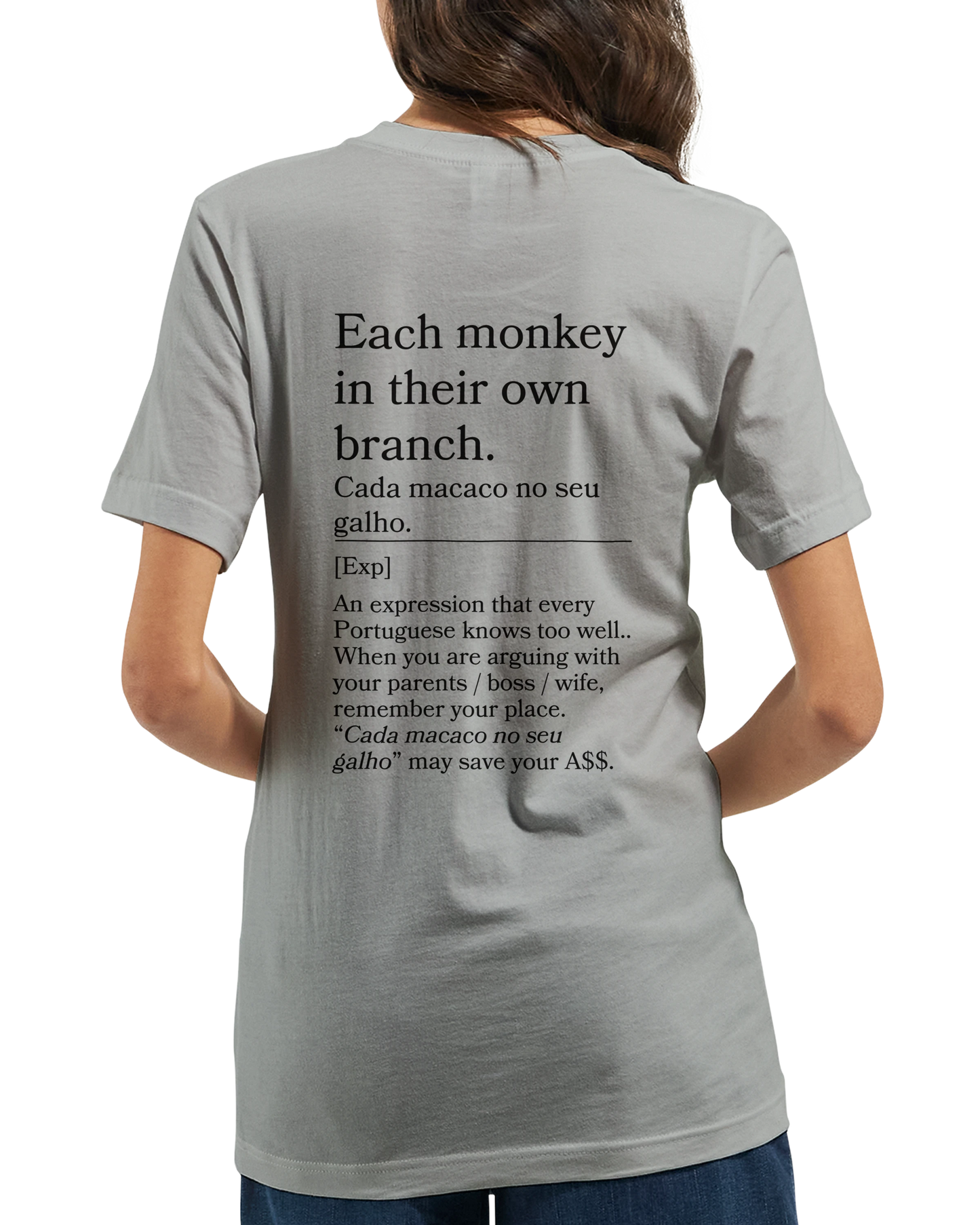Each monkey in their own branch - T-shirt
