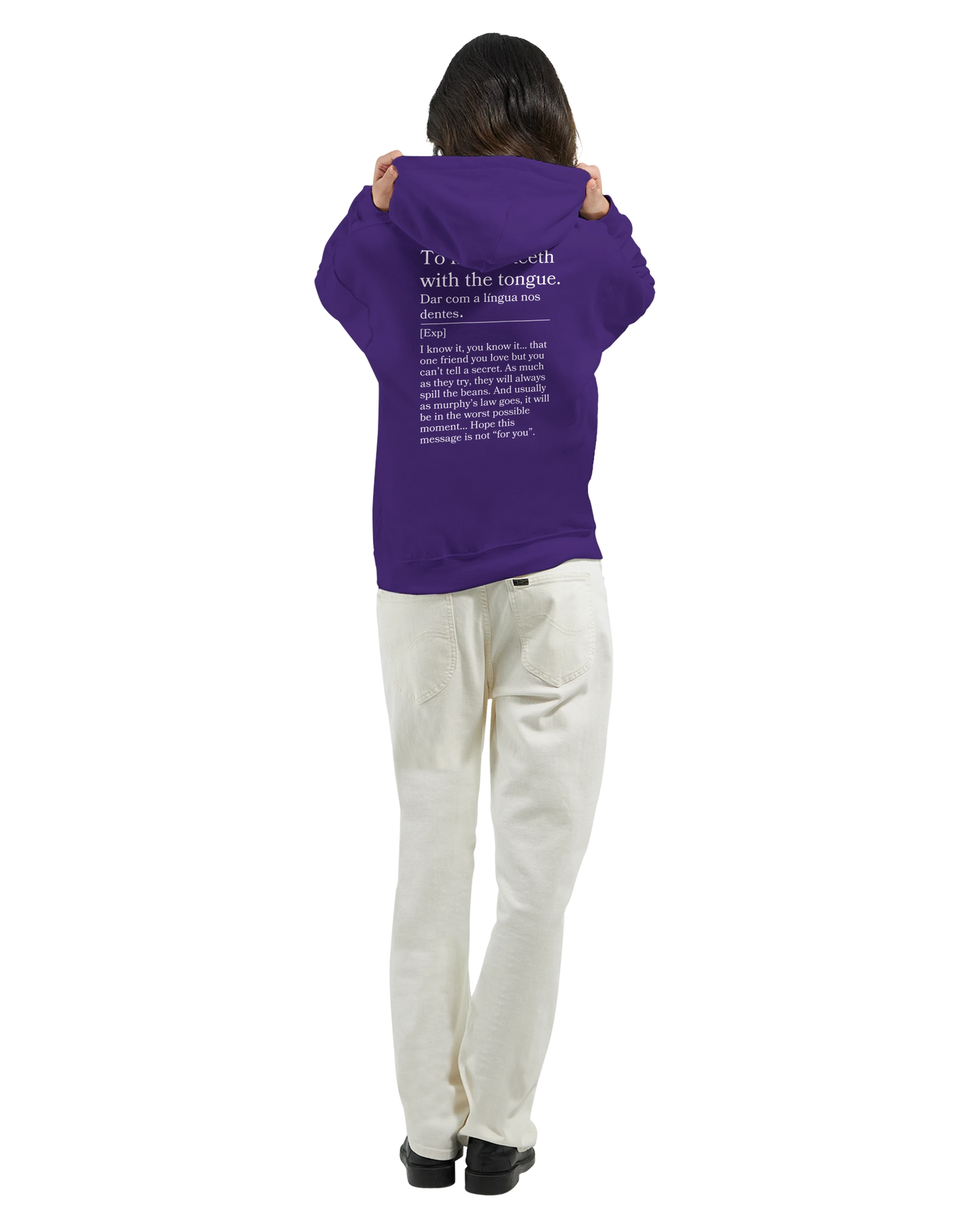 To hit the teeth with the tongue - Hoodie