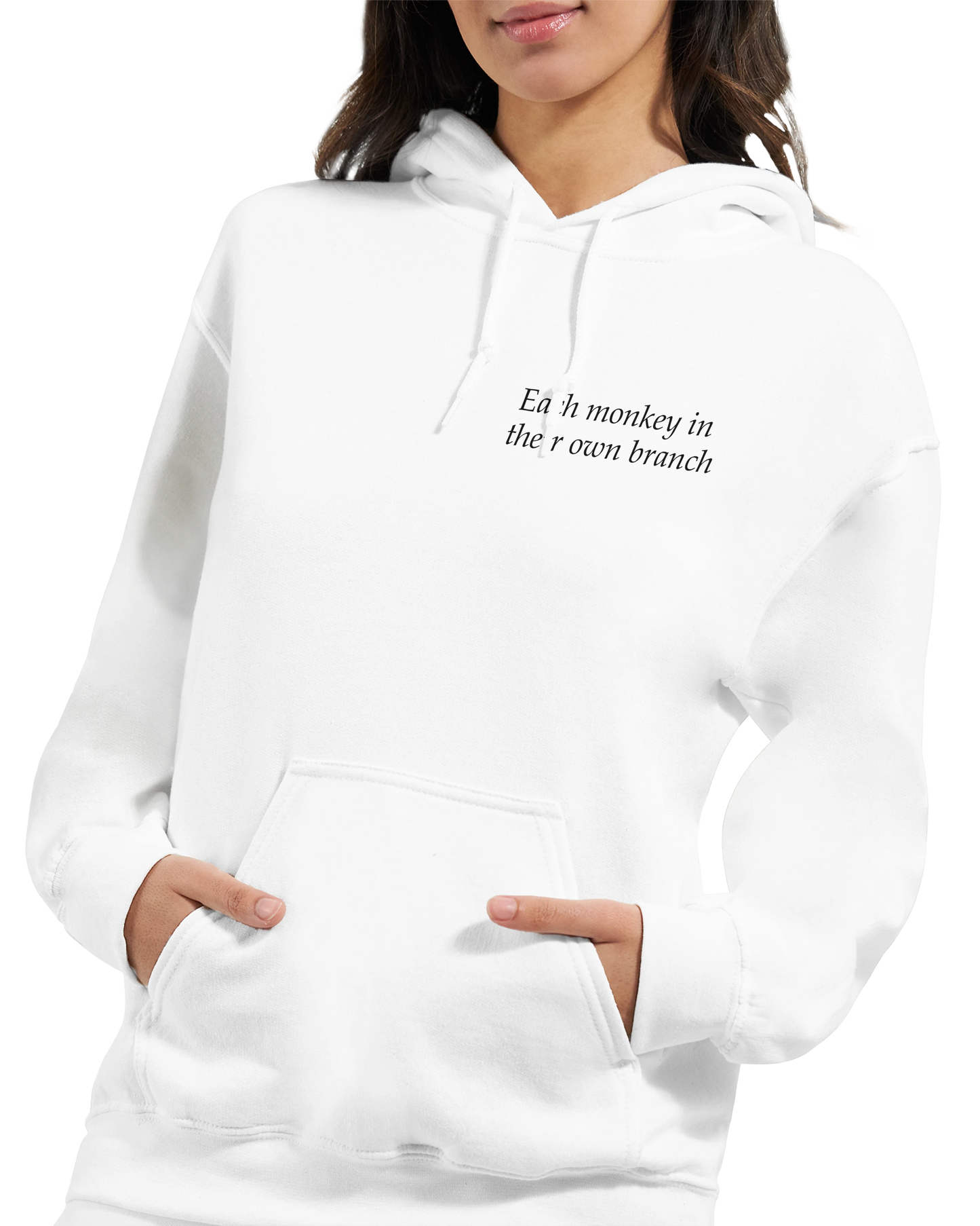Each monkey in their own branch - Hoodie