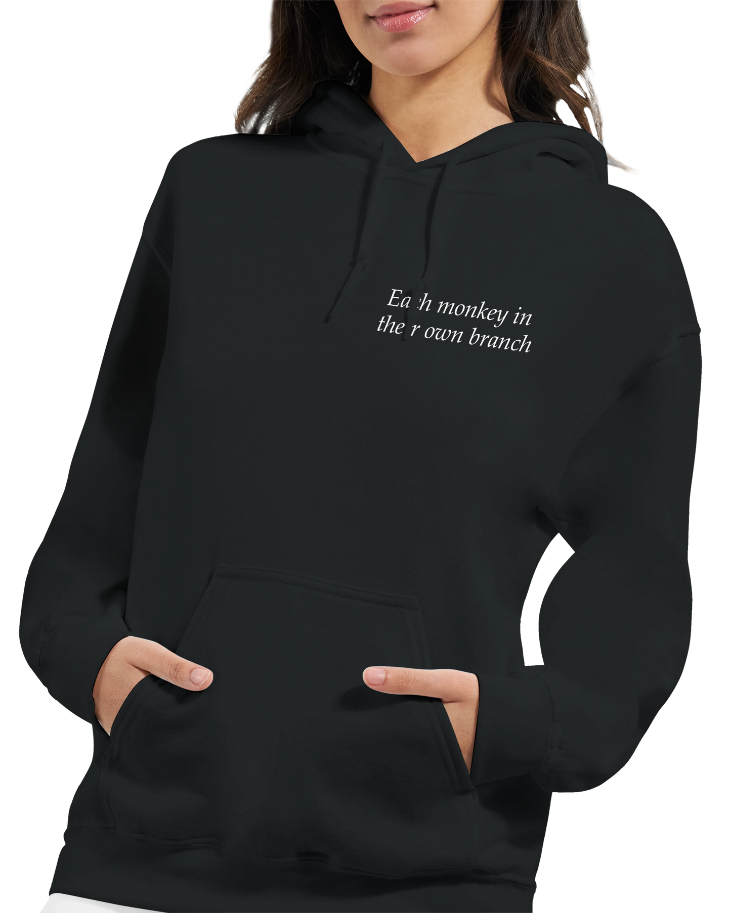 Each monkey in their own branch - Hoodie