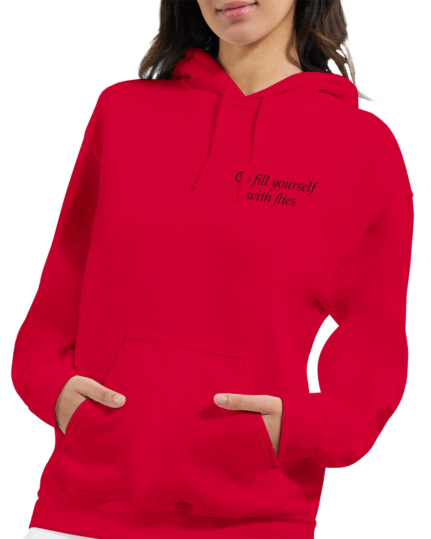 Go fill yourself with flies - Hoodie