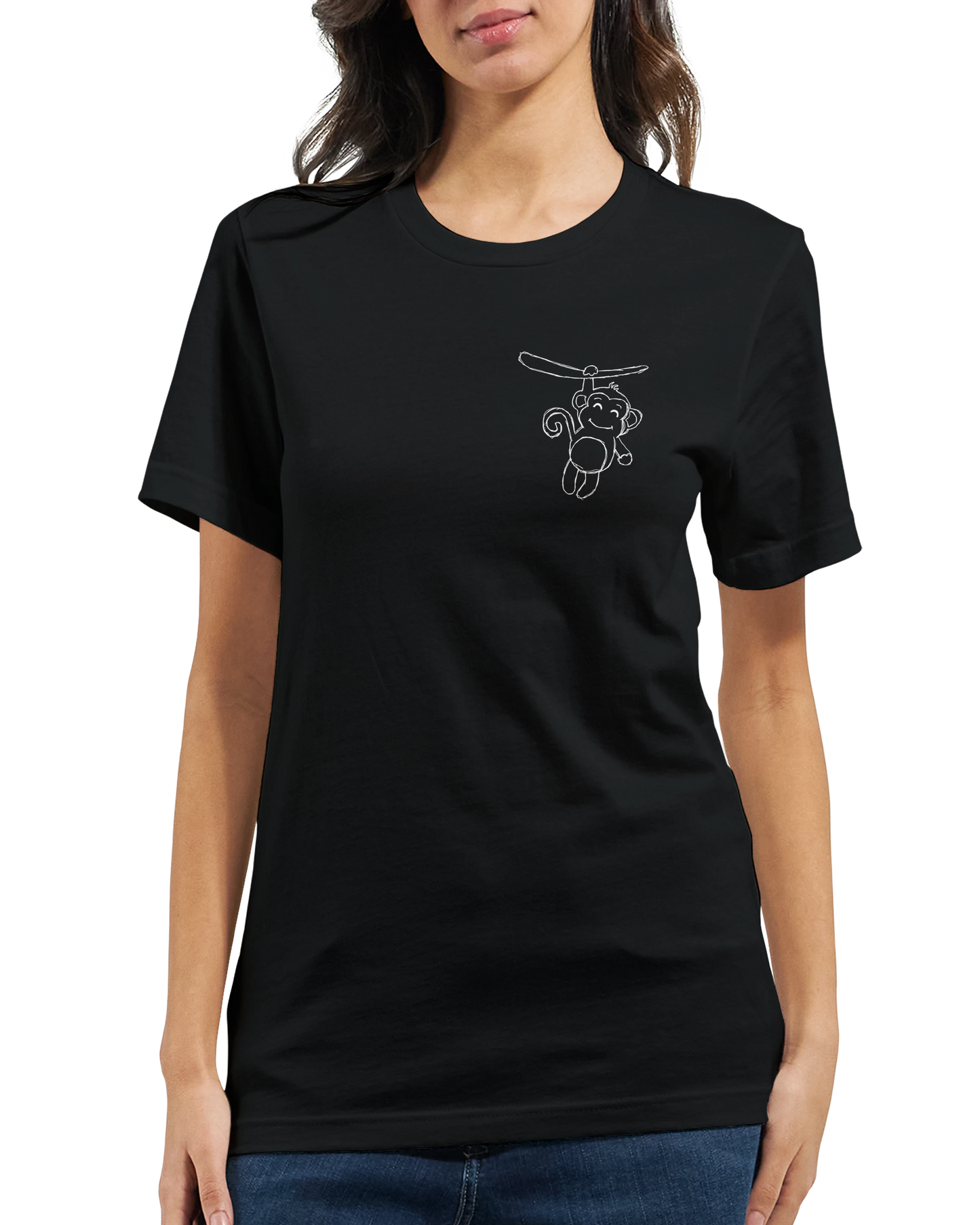 Each monkey in their own branch - T-shirt