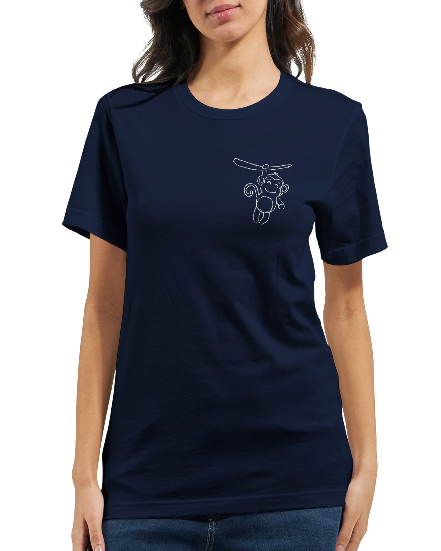 Each monkey in their own branch - T-shirt
