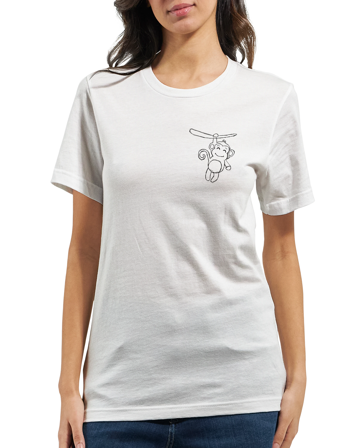Each monkey in their own branch - T-shirt