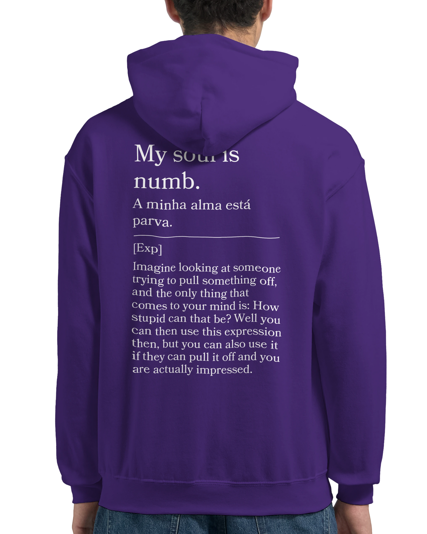 My soul is numb - Hoodie