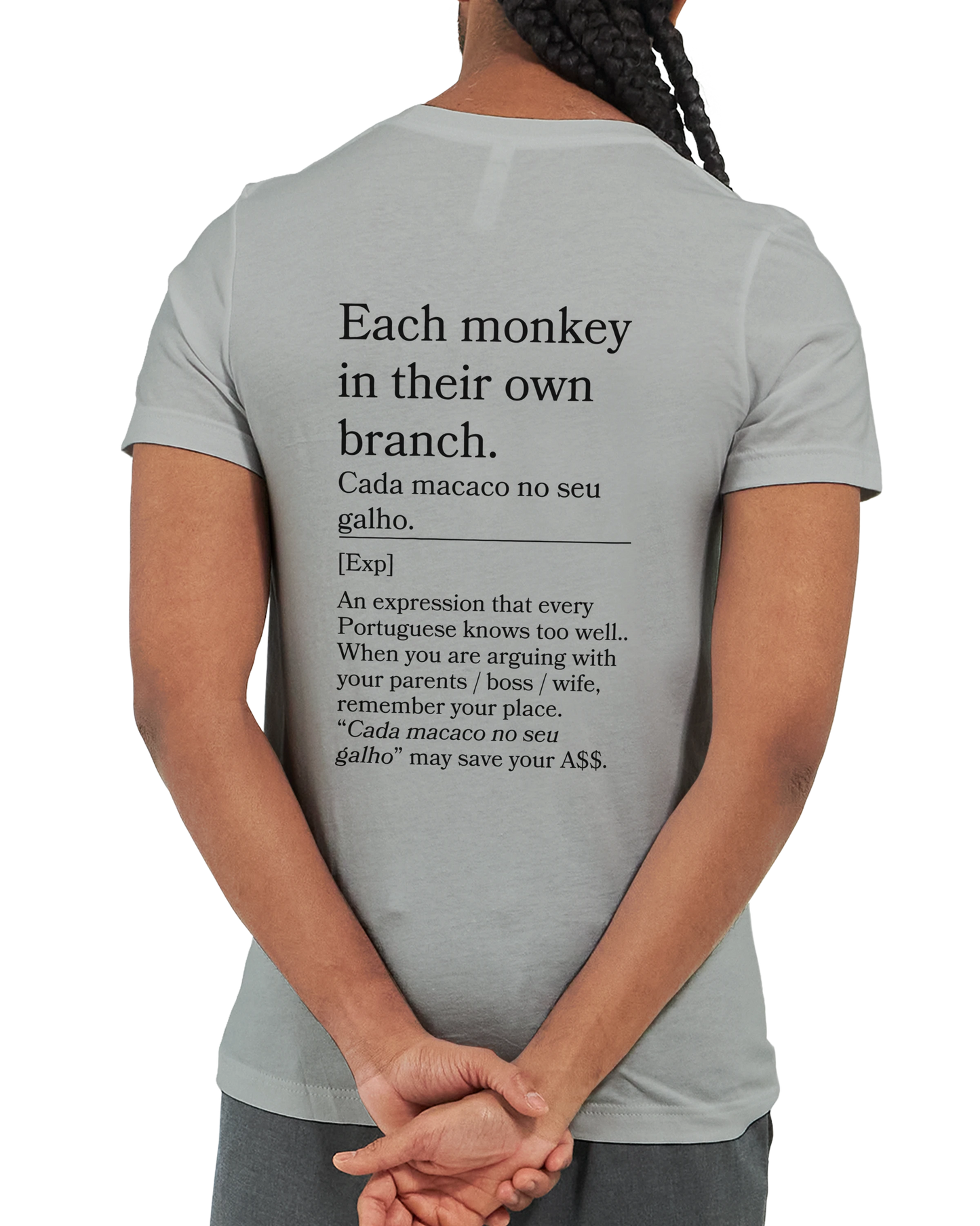 Each monkey in their own branch - T-shirt