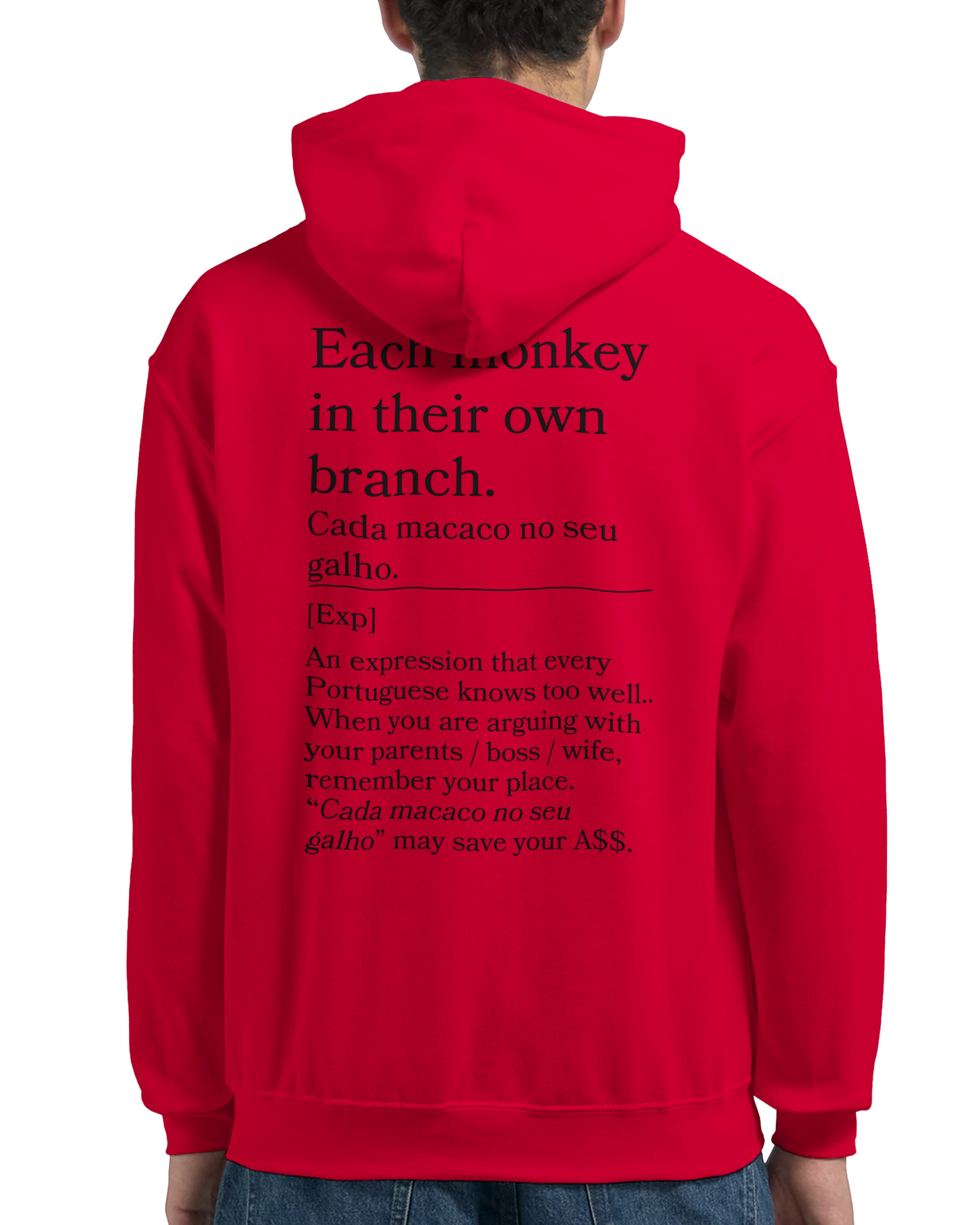 Each monkey in their own branch - Hoodie