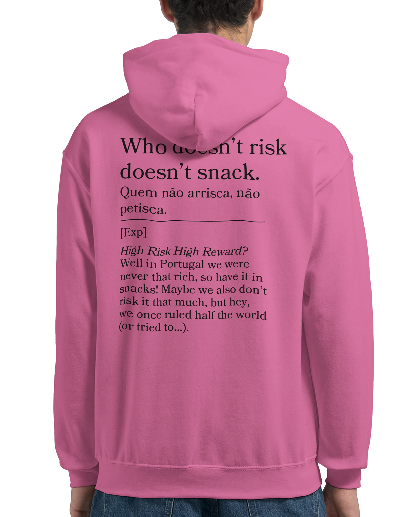 Who doesn't risk, doesn't snack - Hoodie