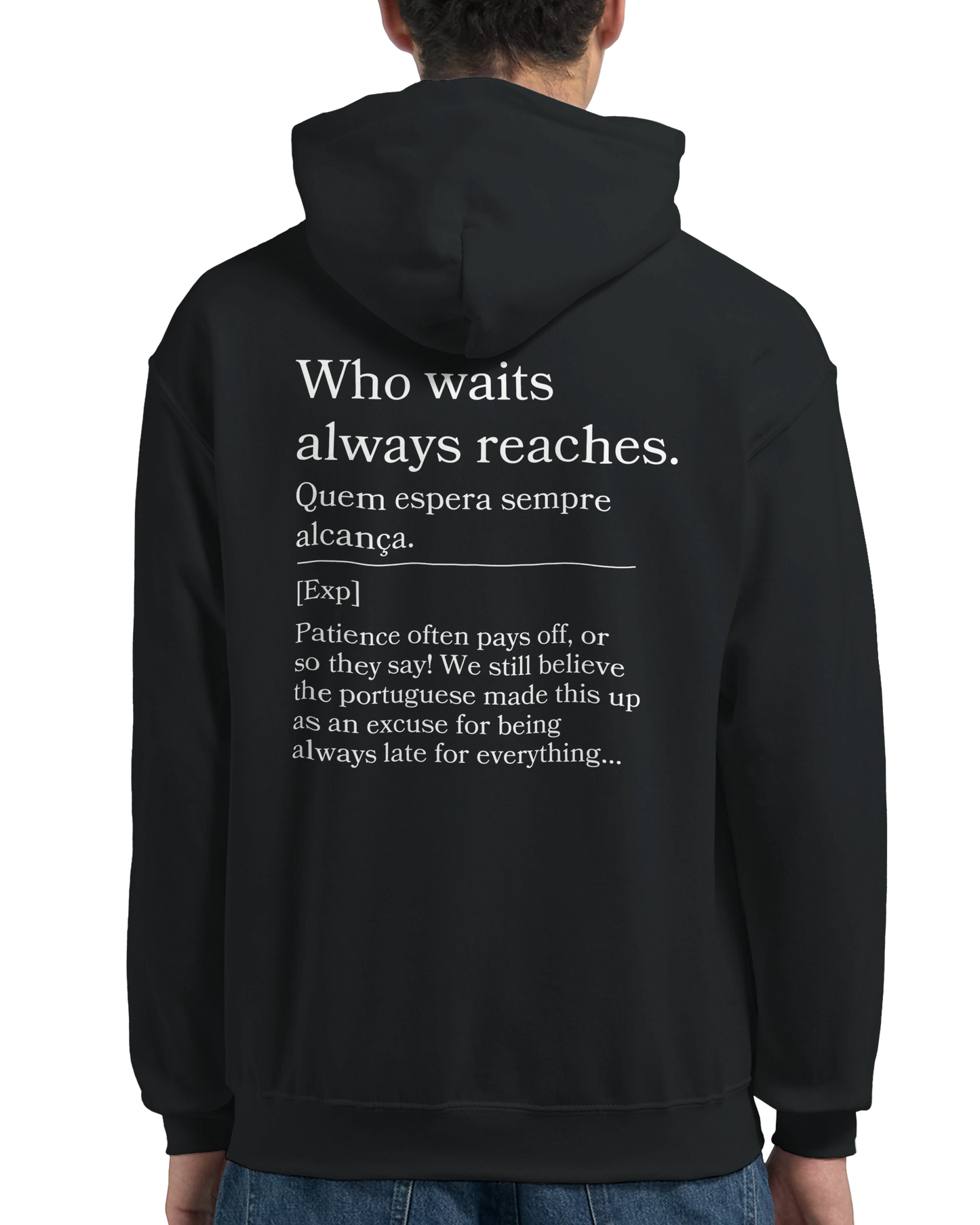 Who waits always reaches - Hoodie